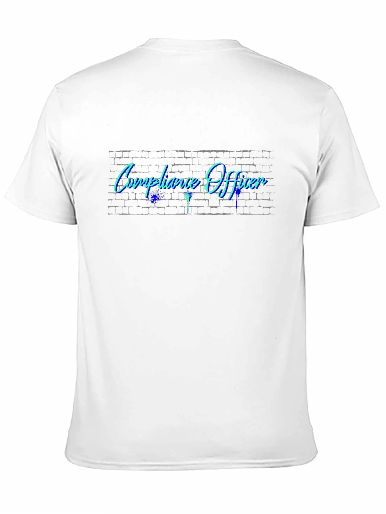 Compliance Officer Graphic T-Shirt - Black