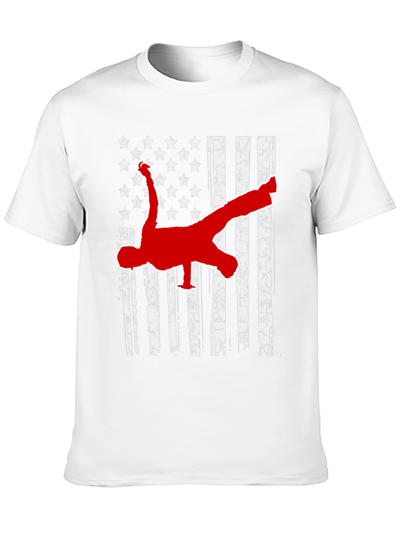 American Flag Breakdance T-Shirt