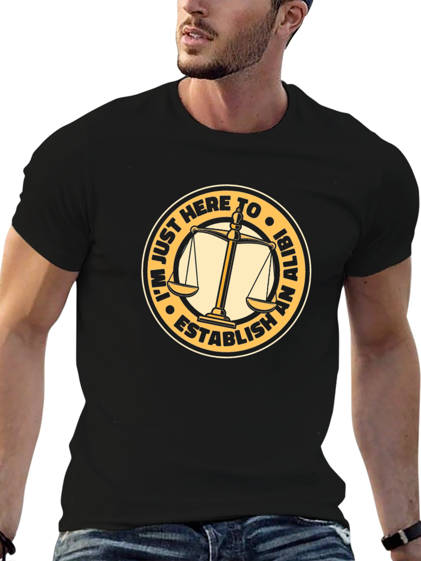Establish an Alibi Graphic Tee - Mens