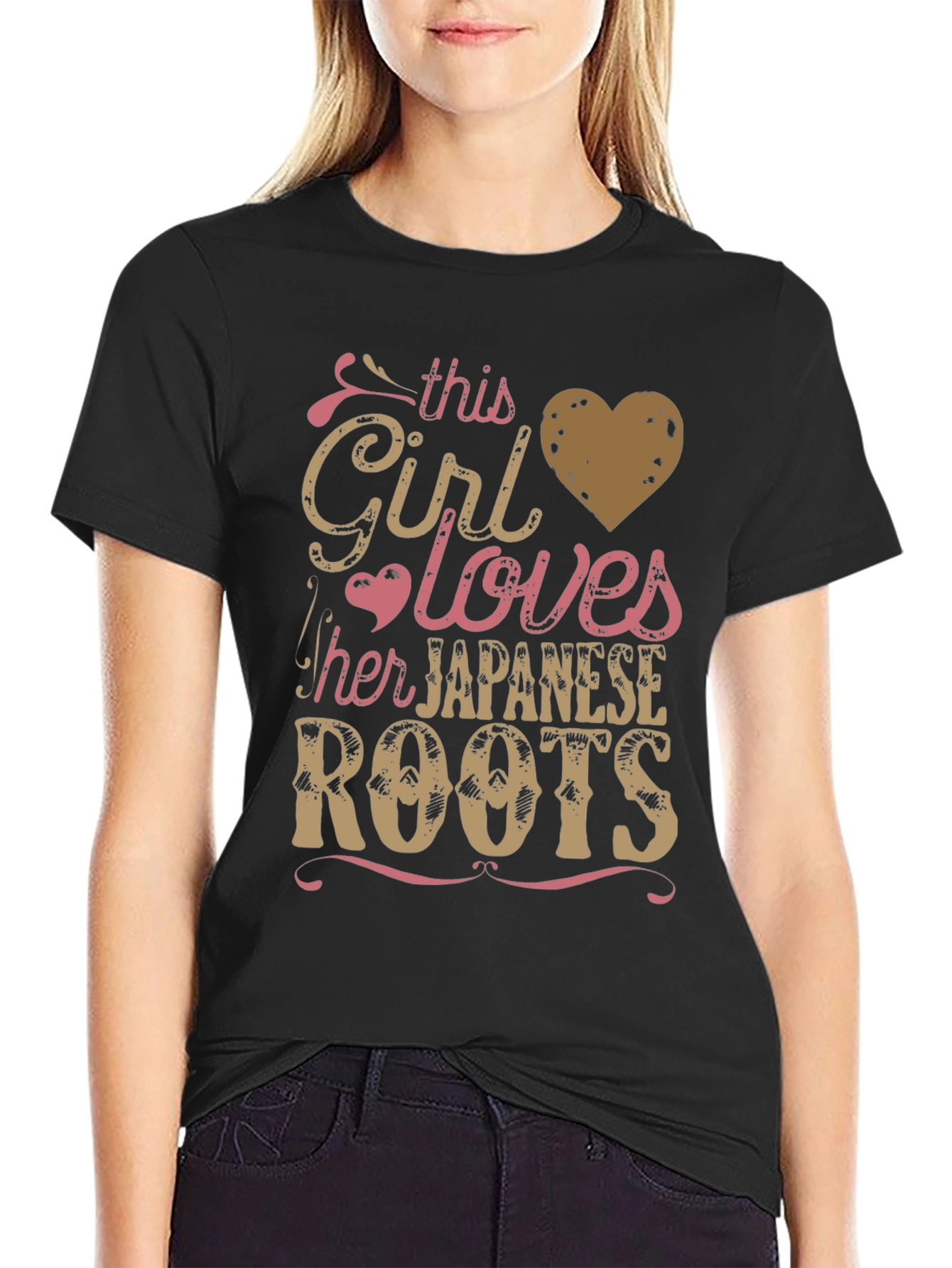 This Girl Loves Her Japanese Roots T-Shirt