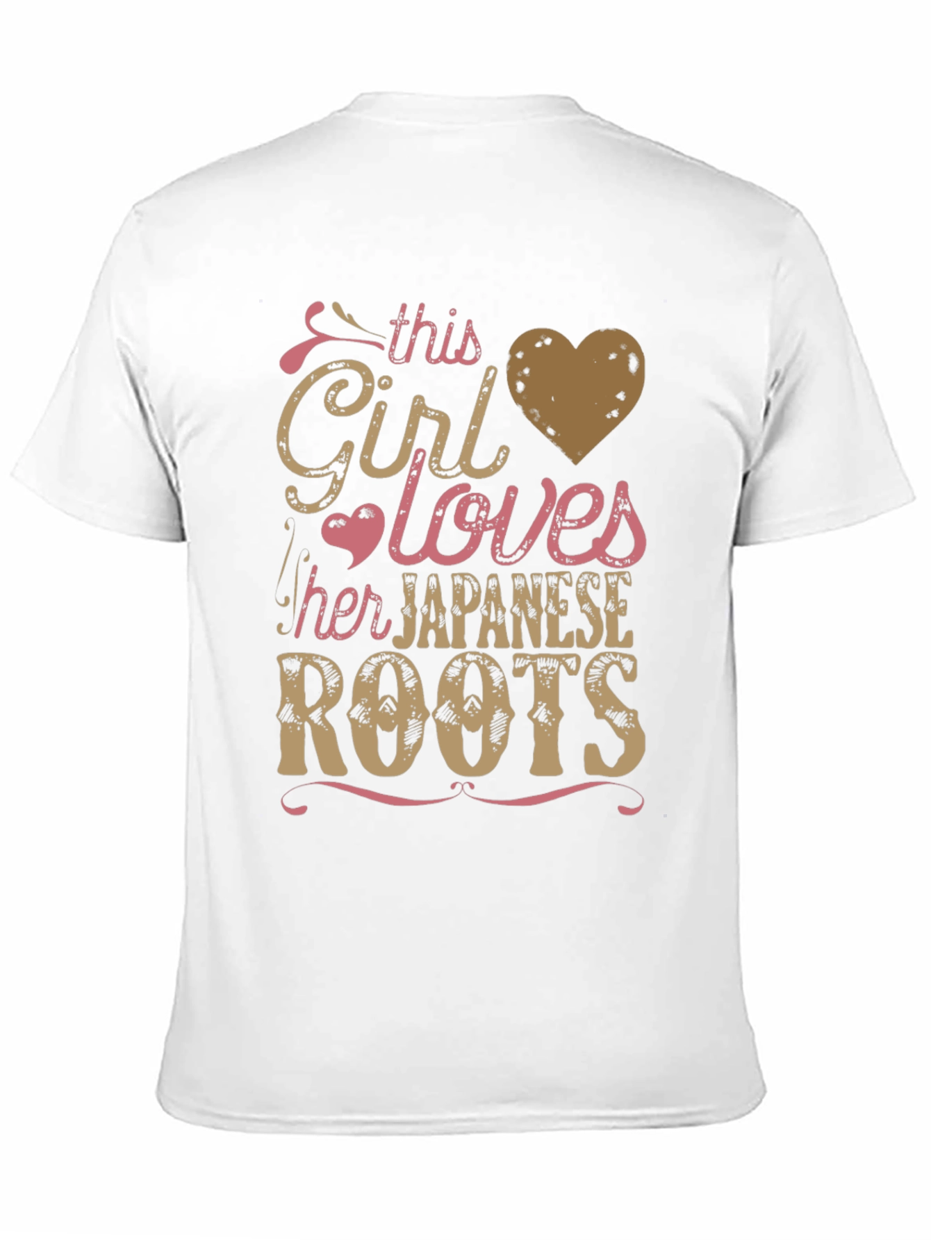 This Girl Loves Her Japanese Roots T-Shirt