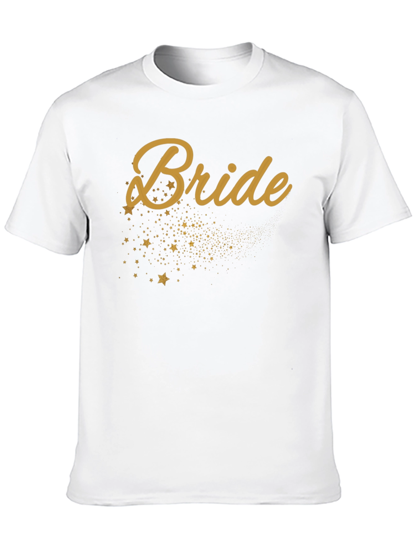 Bride T-Shirt with Star Design - Wedding Party Tee