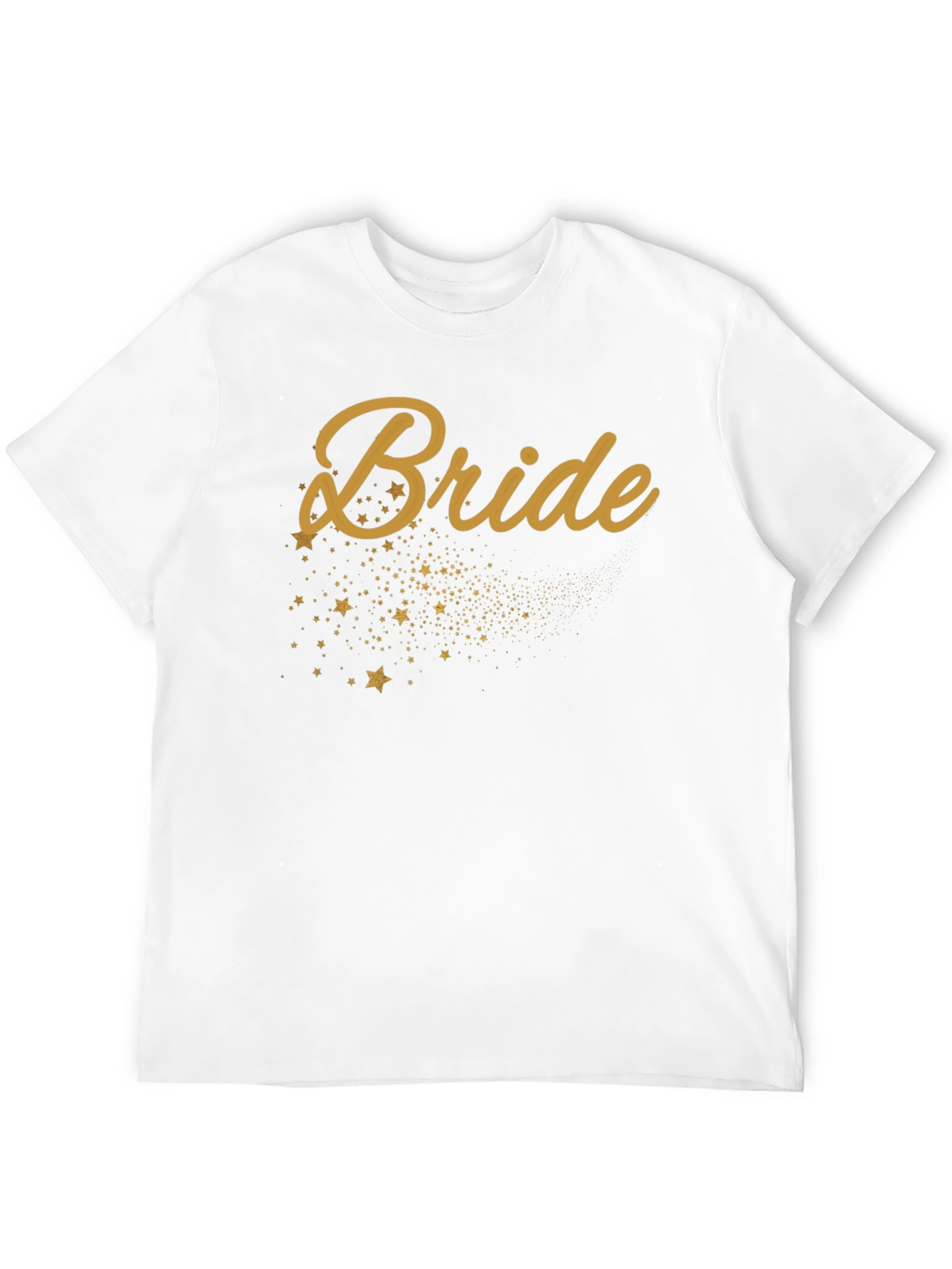 Bride T-Shirt with Star Design - Wedding Party Tee