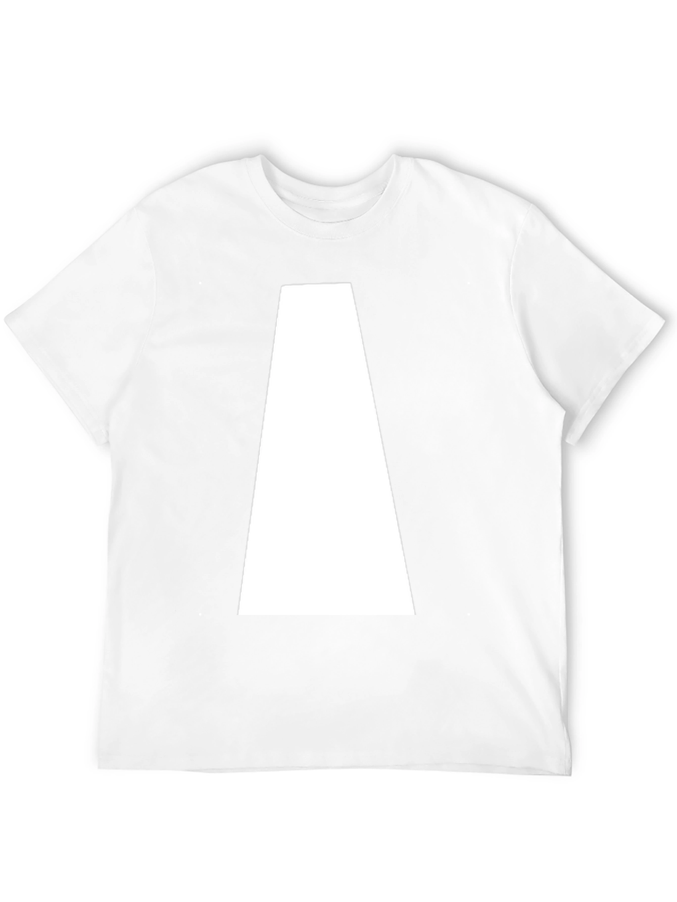 Geometric Graphic Tee - Black