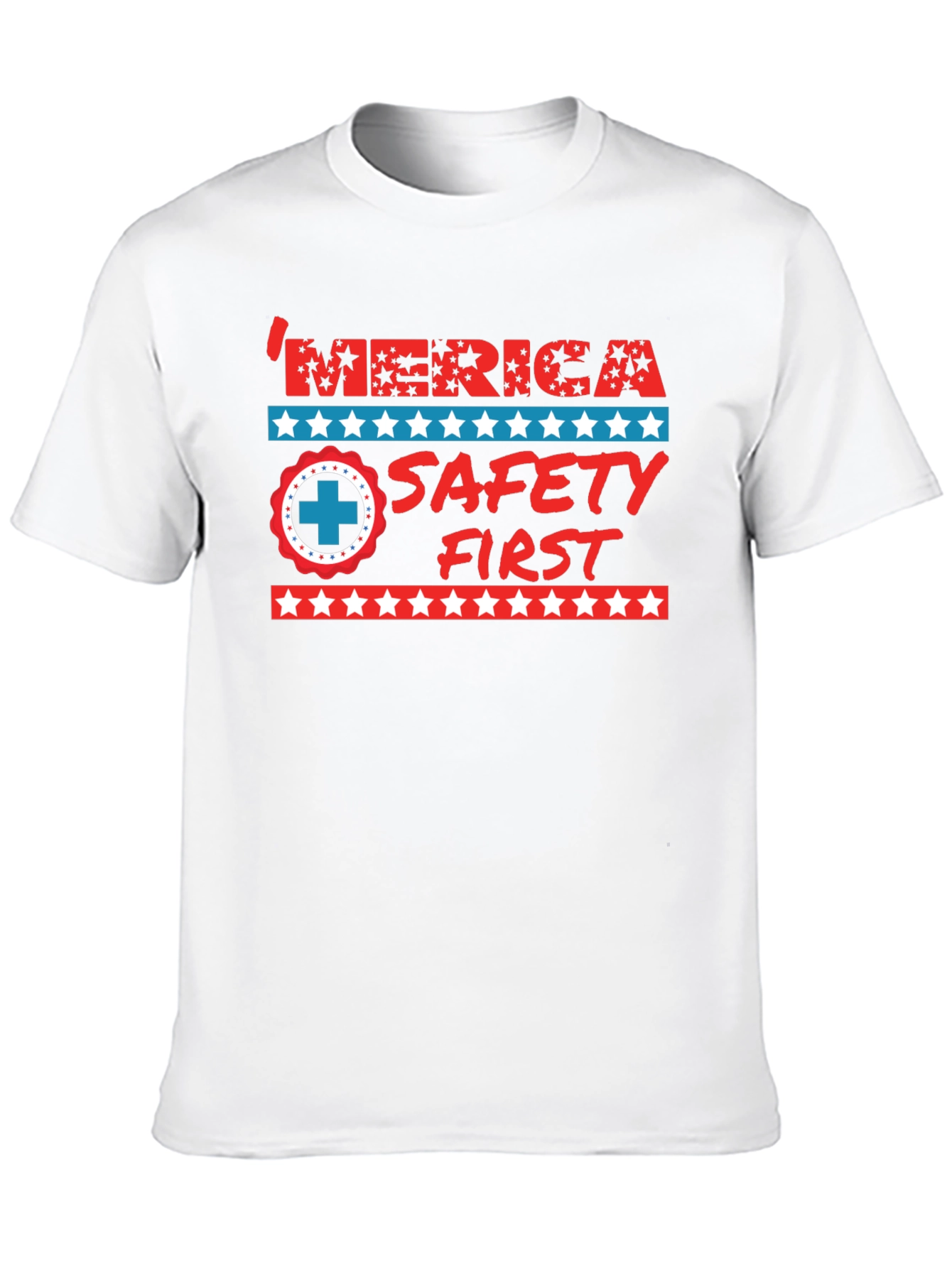 Patriotic Safety First T-Shirt