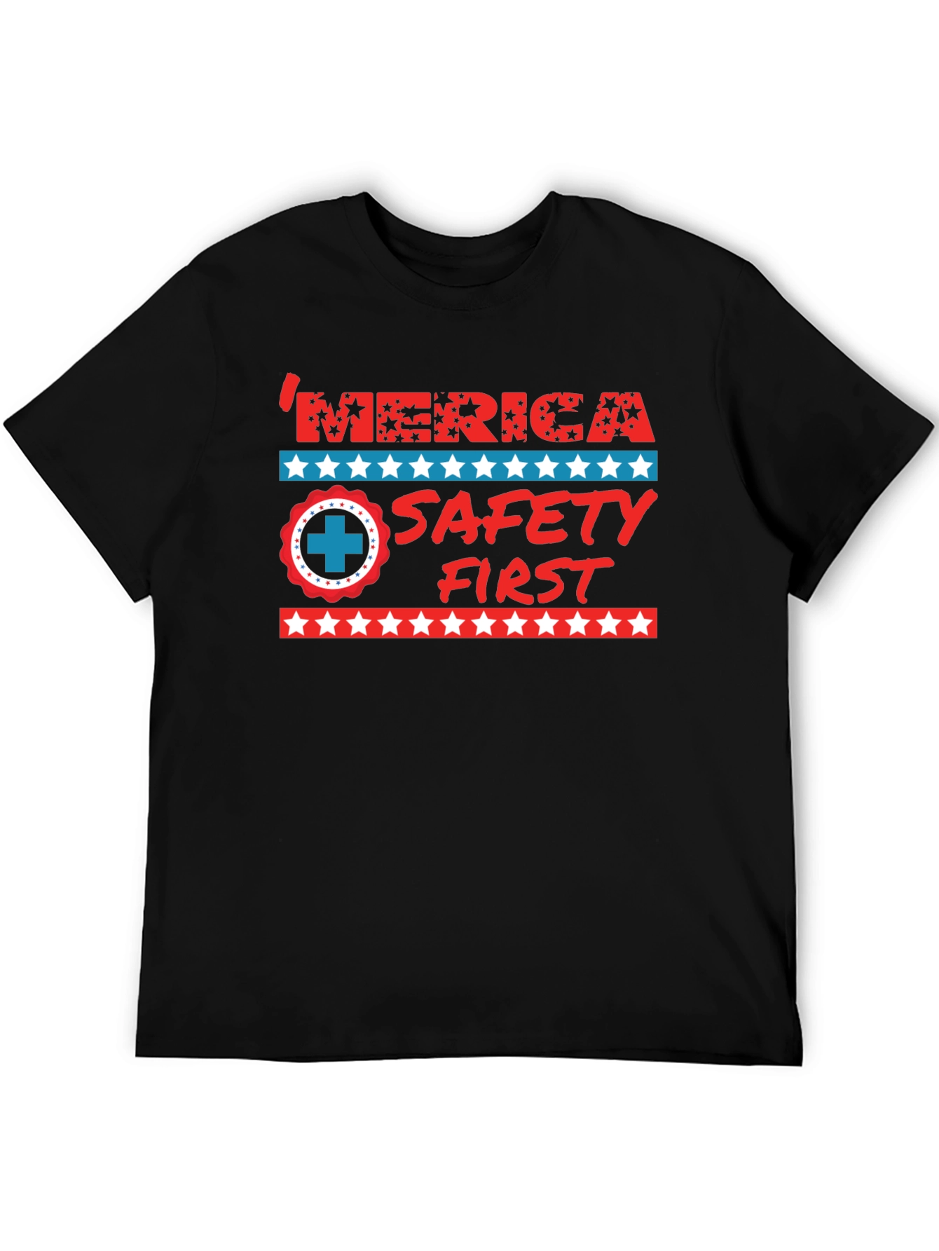 Patriotic Safety First T-Shirt