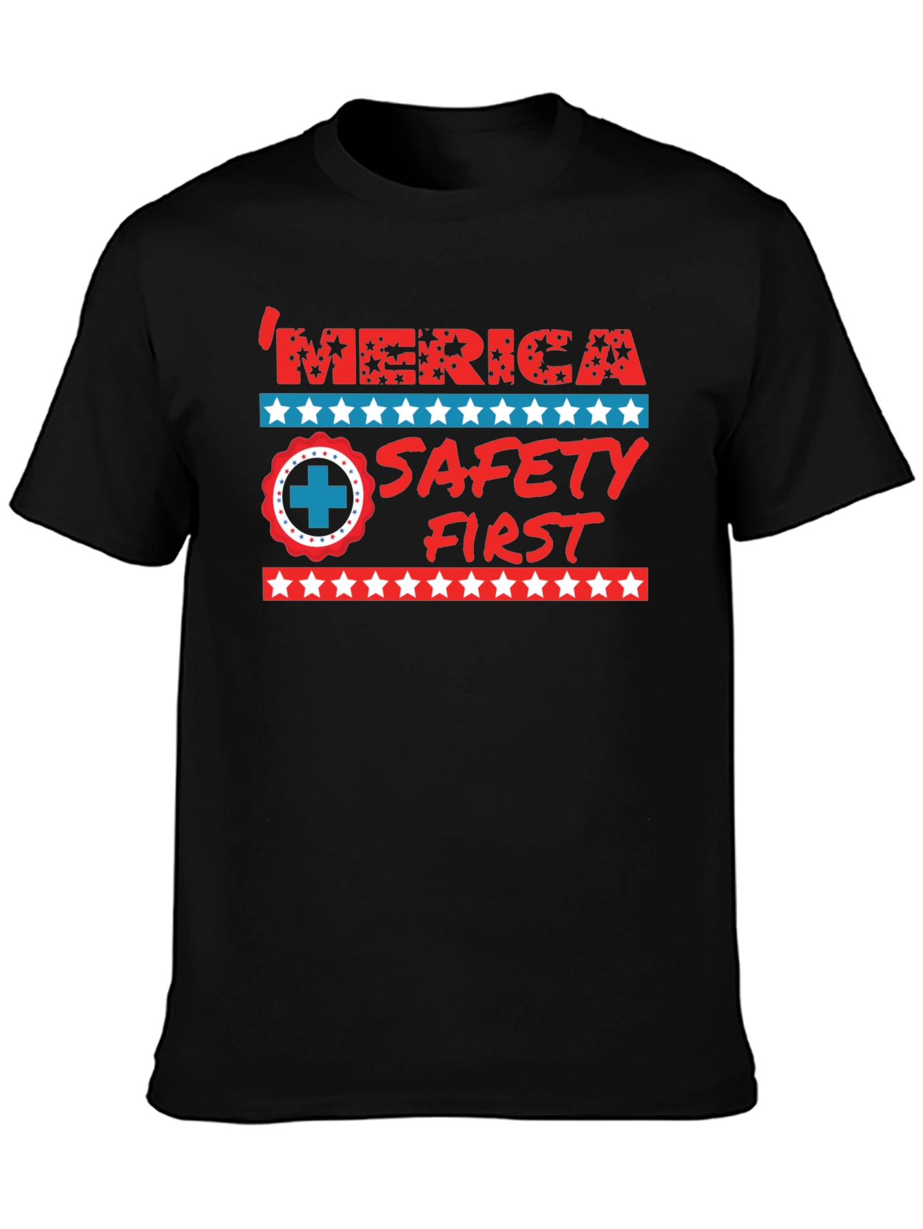 Patriotic Safety First T-Shirt