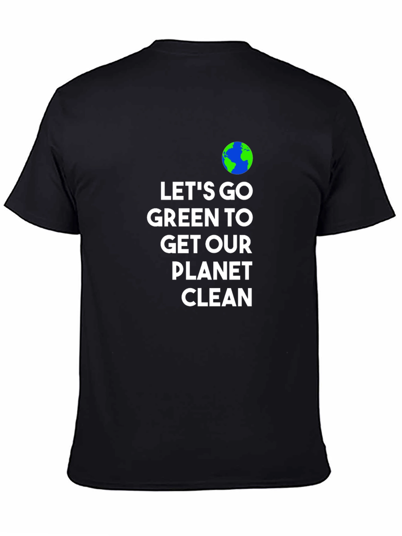 Go Green Planet Clean Graphic Tee