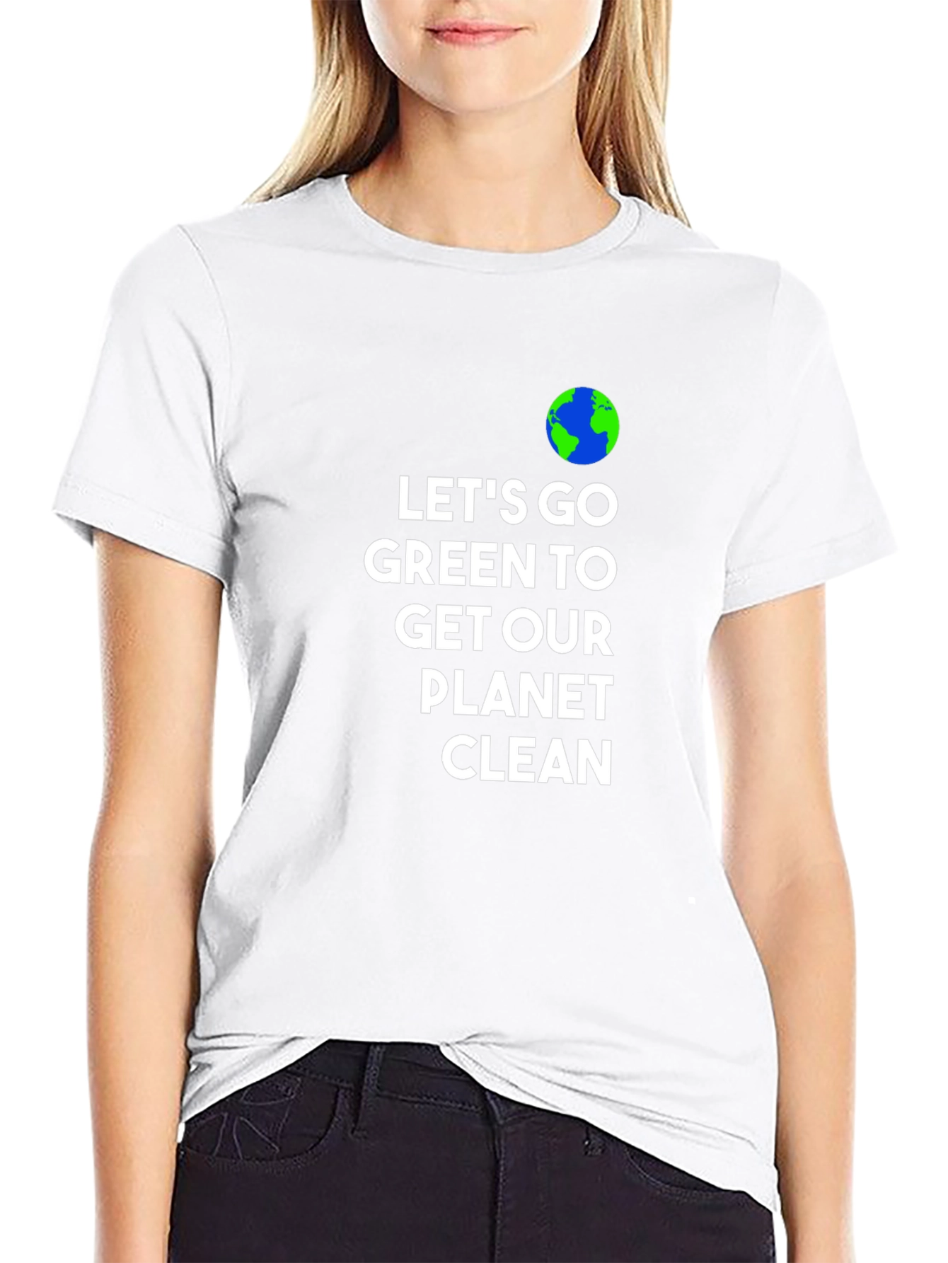 Go Green Planet Clean Graphic Tee