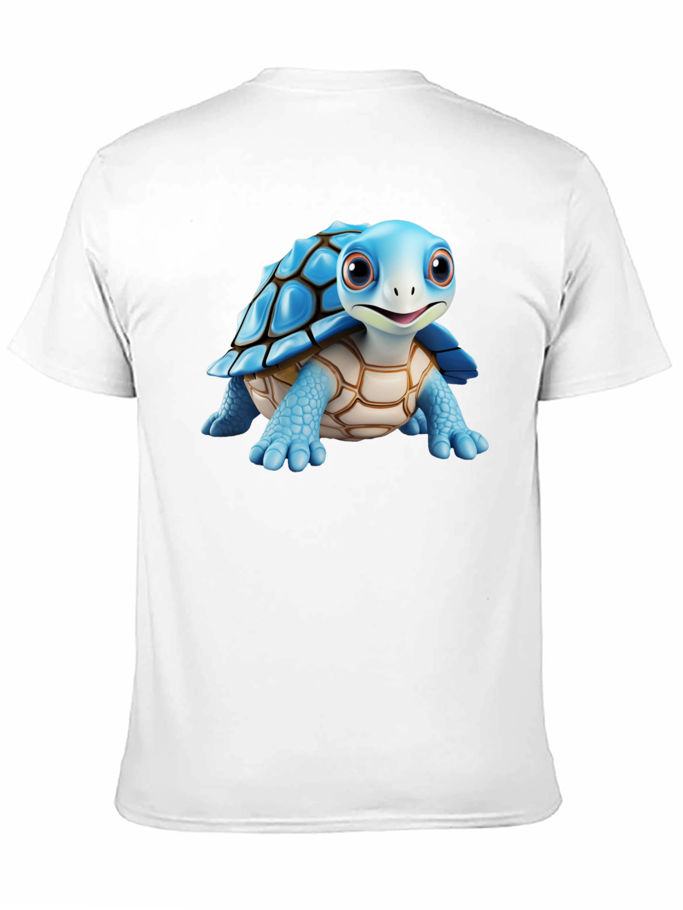 Cute Turtle Graphic T-Shirt - Black Unisex Tee