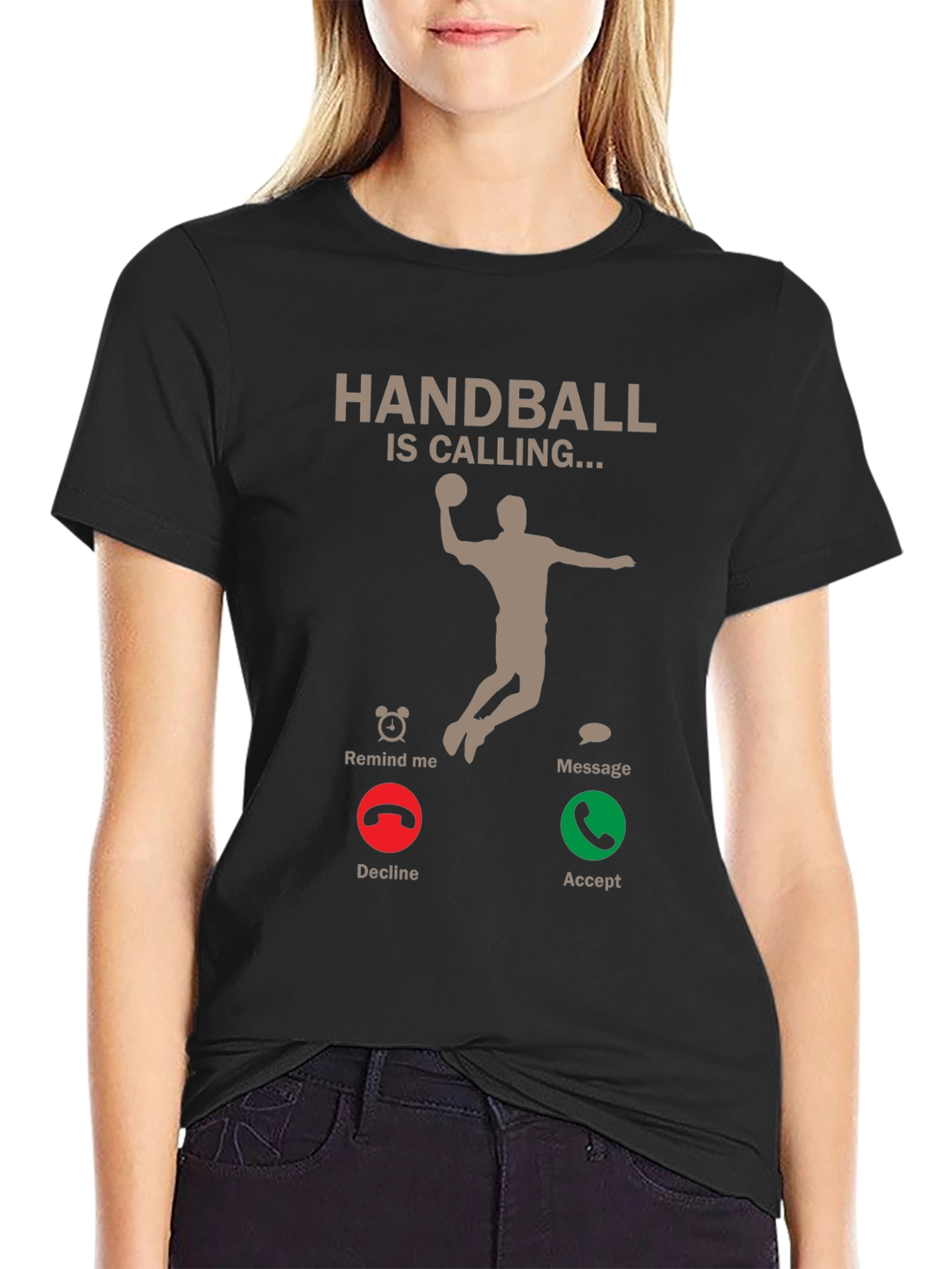 Handball Calling T-Shirt | Funny Sport Tee
