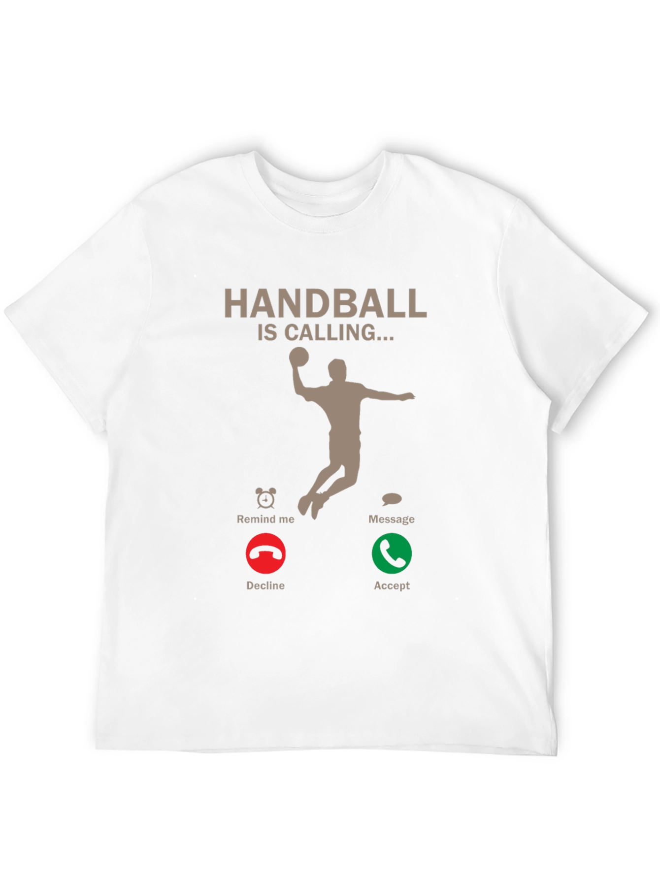 Handball Calling T-Shirt | Funny Sport Tee