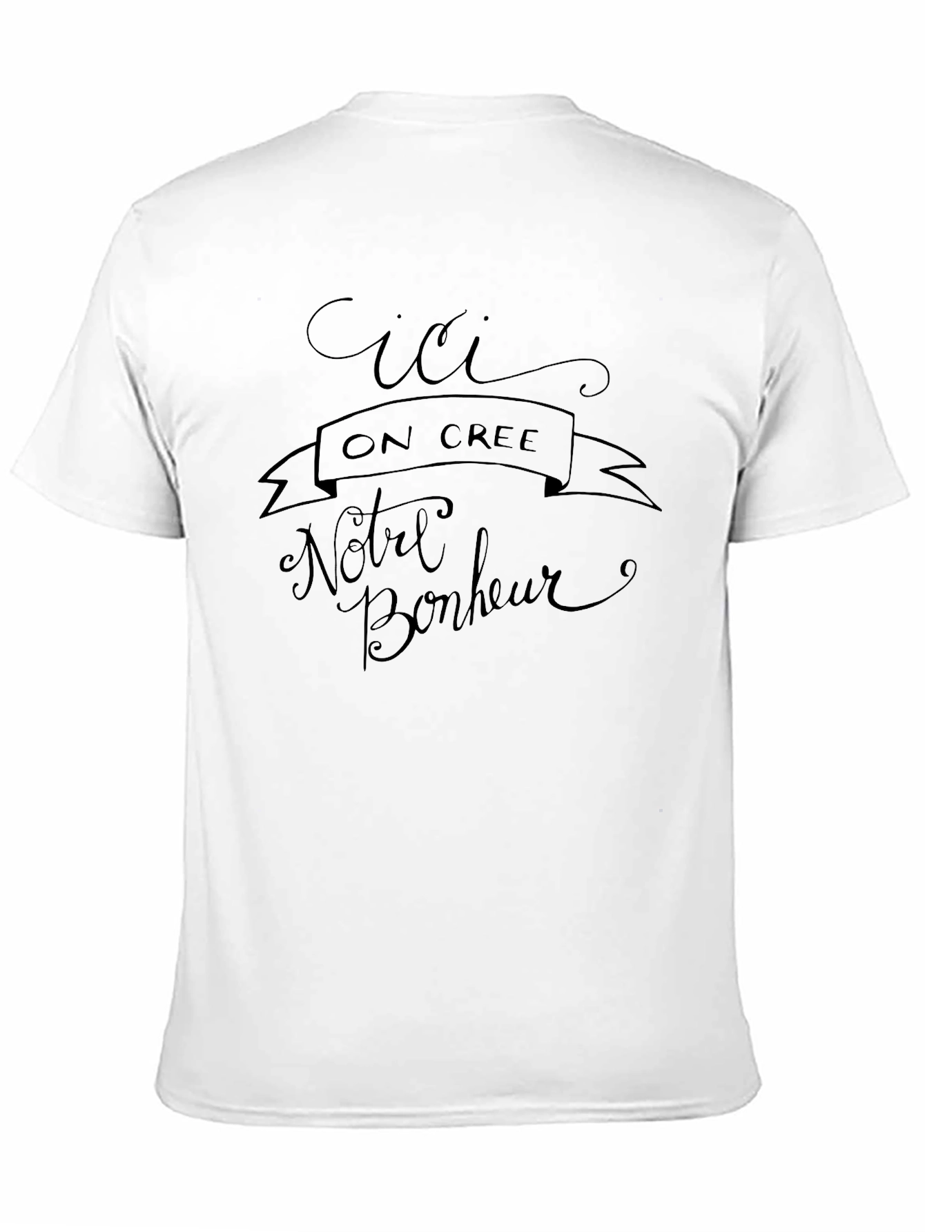 Cici On Cree T-Shirt - French Slogan Tee