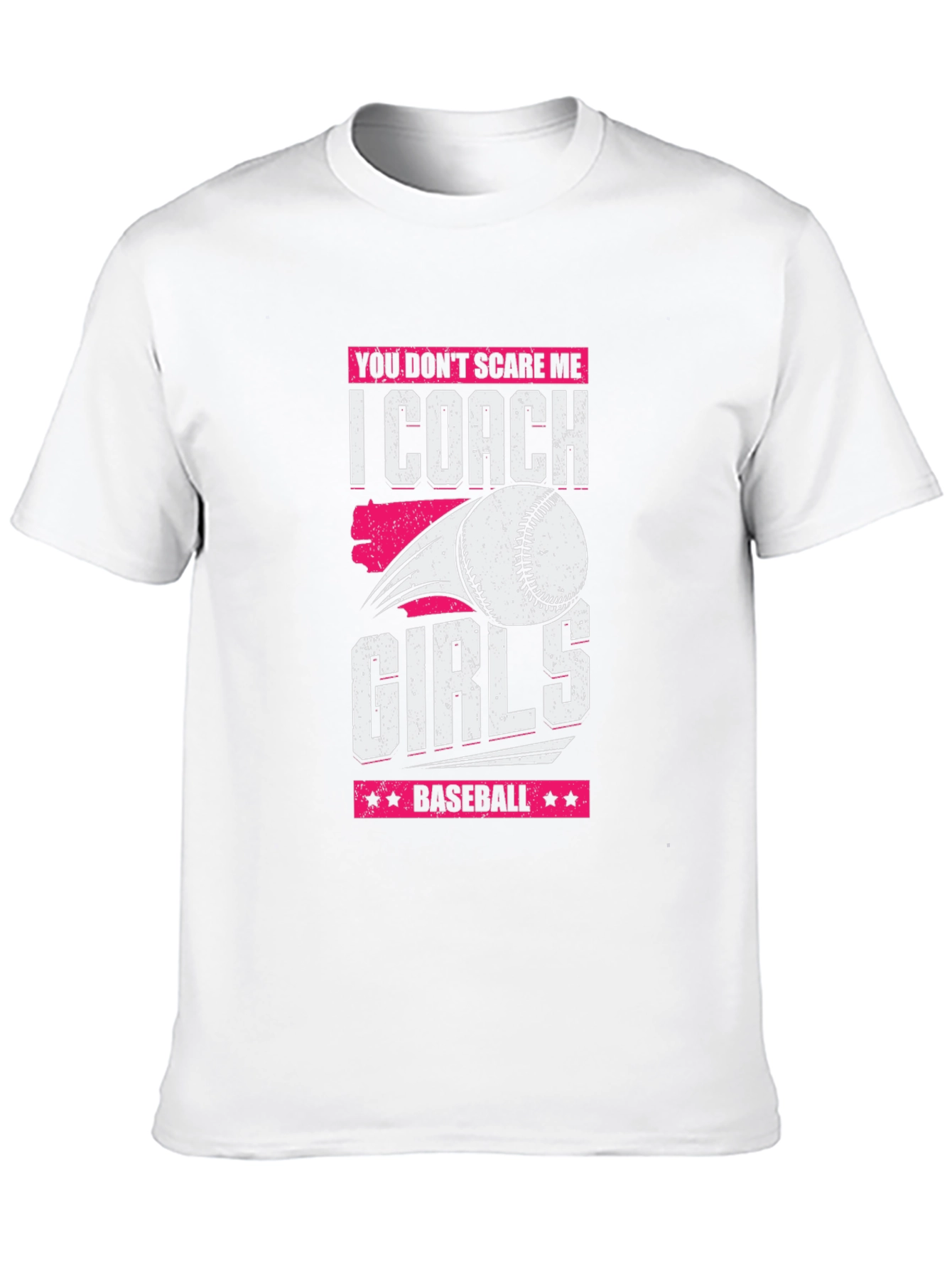Girls Baseball Coach T-Shirt - Funny Gift