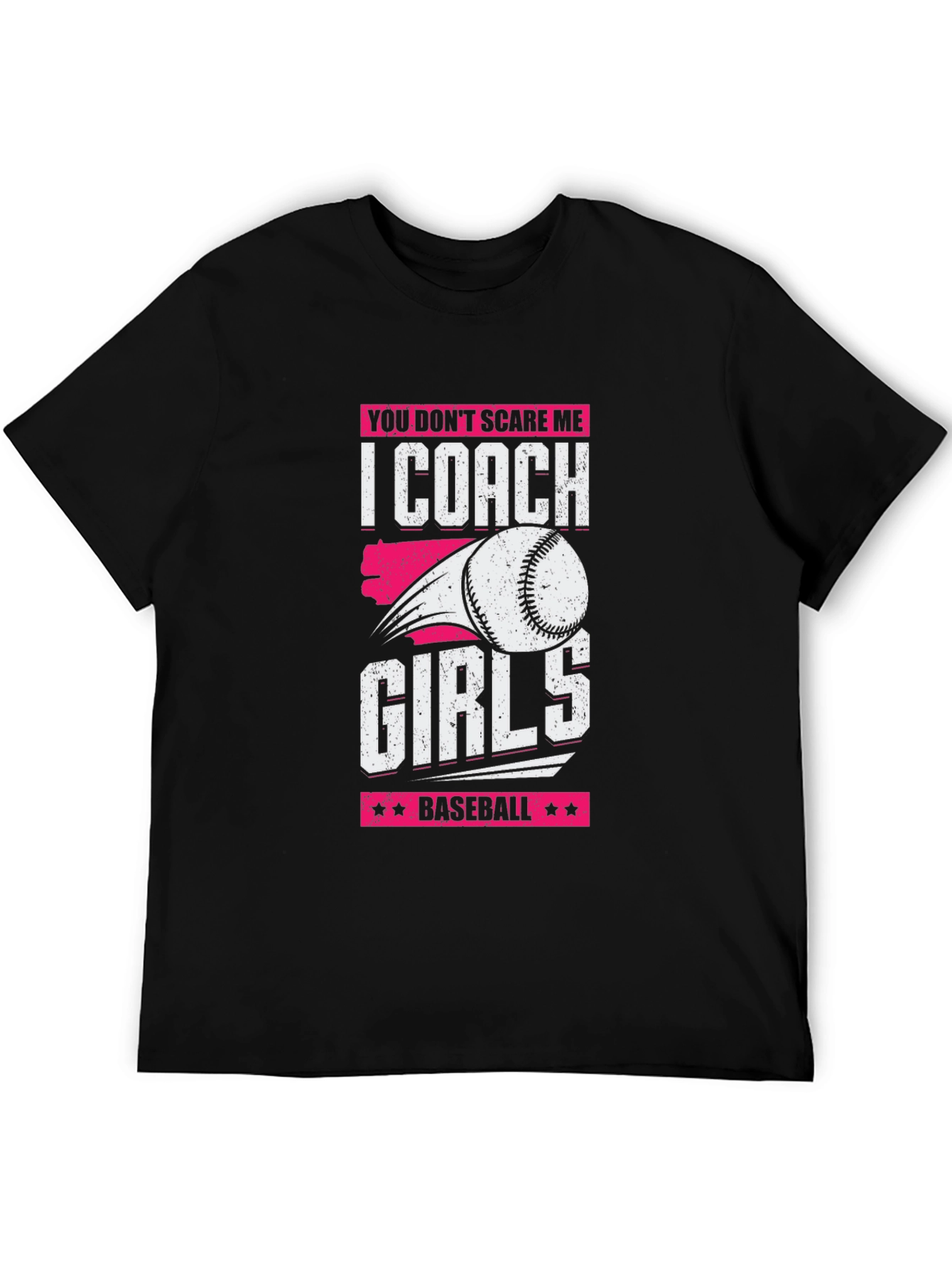 Girls Baseball Coach T-Shirt - Funny Gift