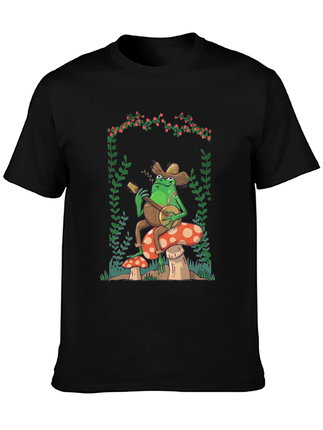 Frog Banjo Player T-Shirt