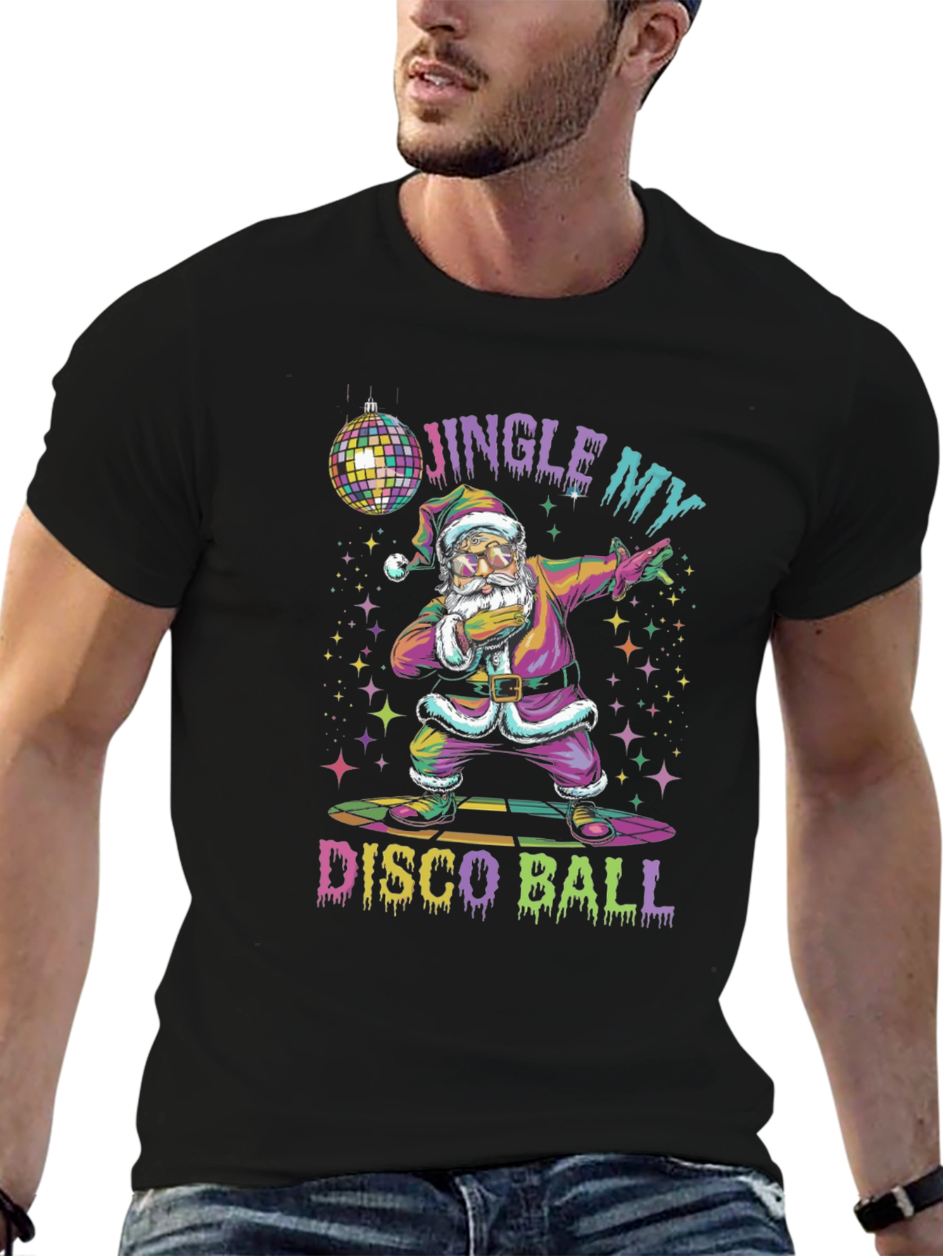 Jingle My Disco Ball Christmas T-Shirt