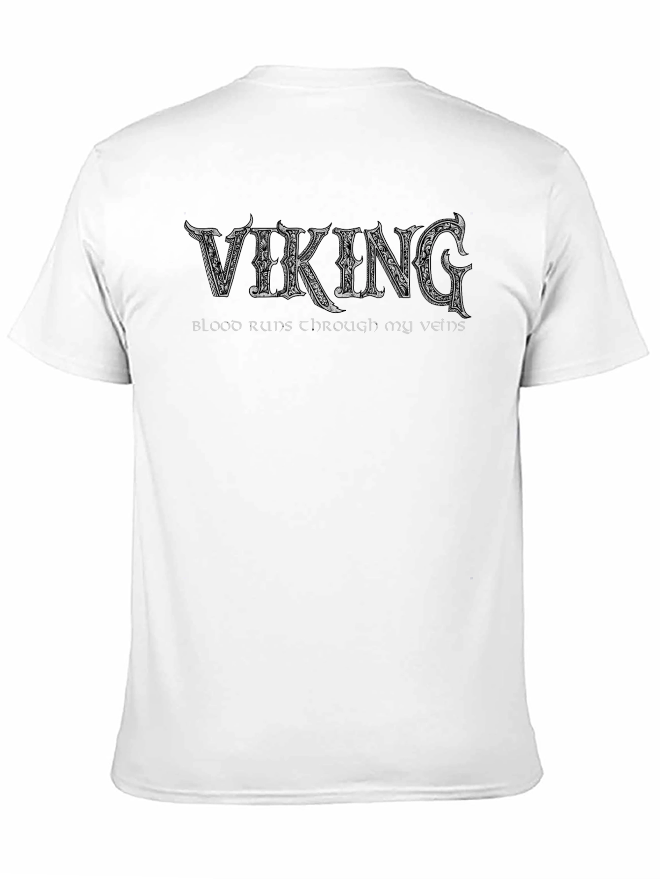 Viking Blood Runs Through My Veins Graphic Tee