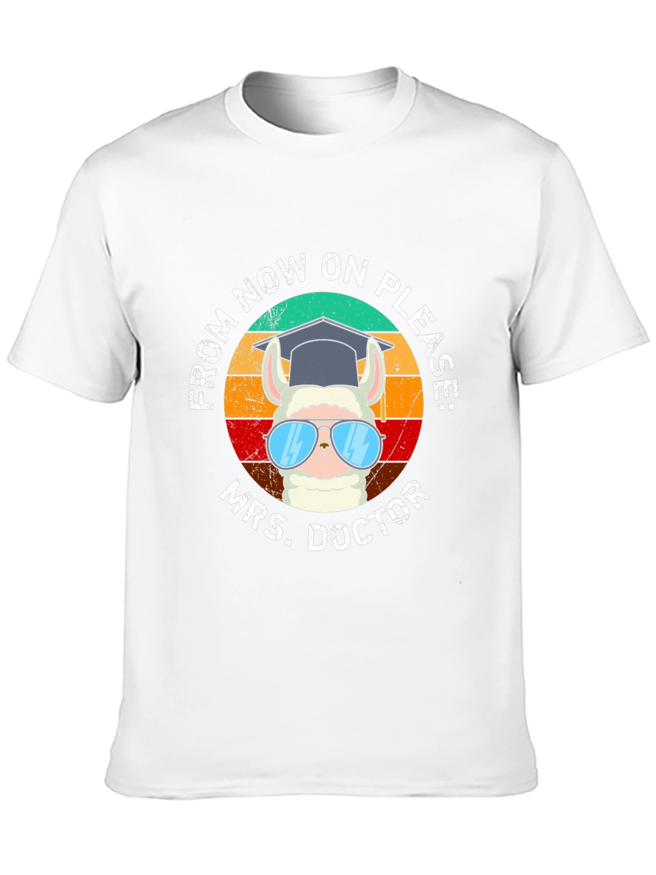 Mrs. Doctor Llama Graphic Tee