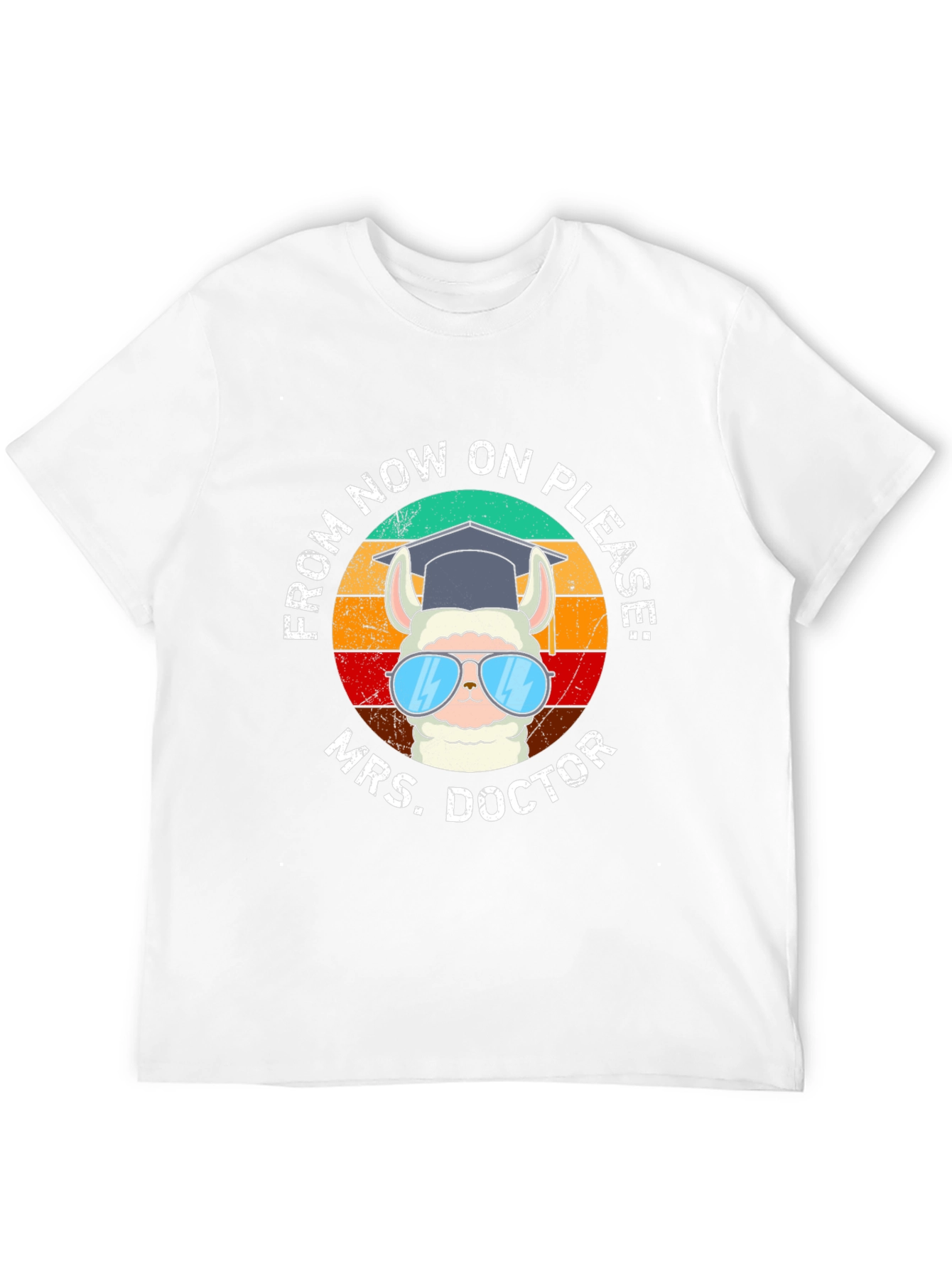 Mrs. Doctor Llama Graphic Tee