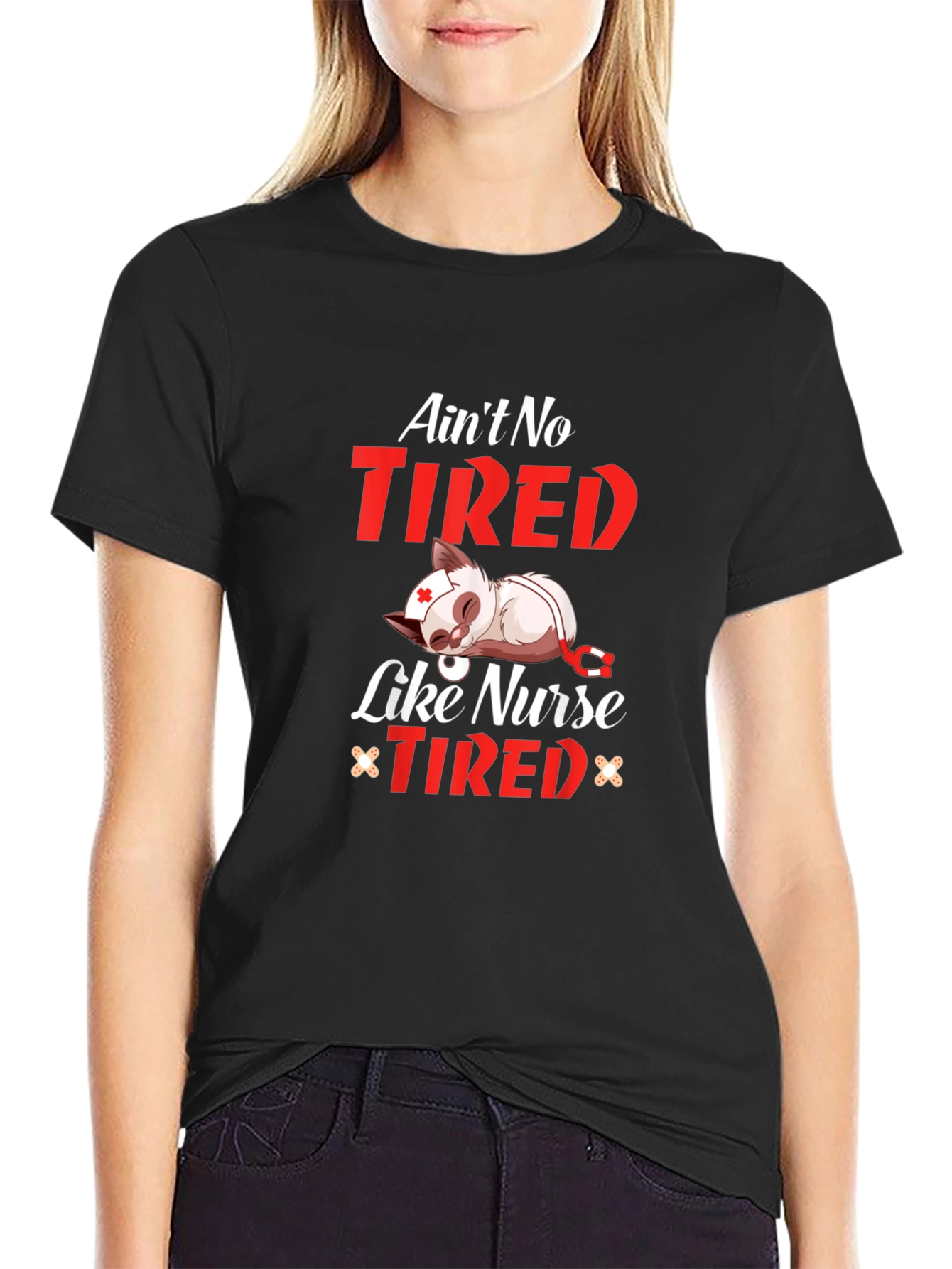 Aint No Tired Like Nurse Tired T-Shirt