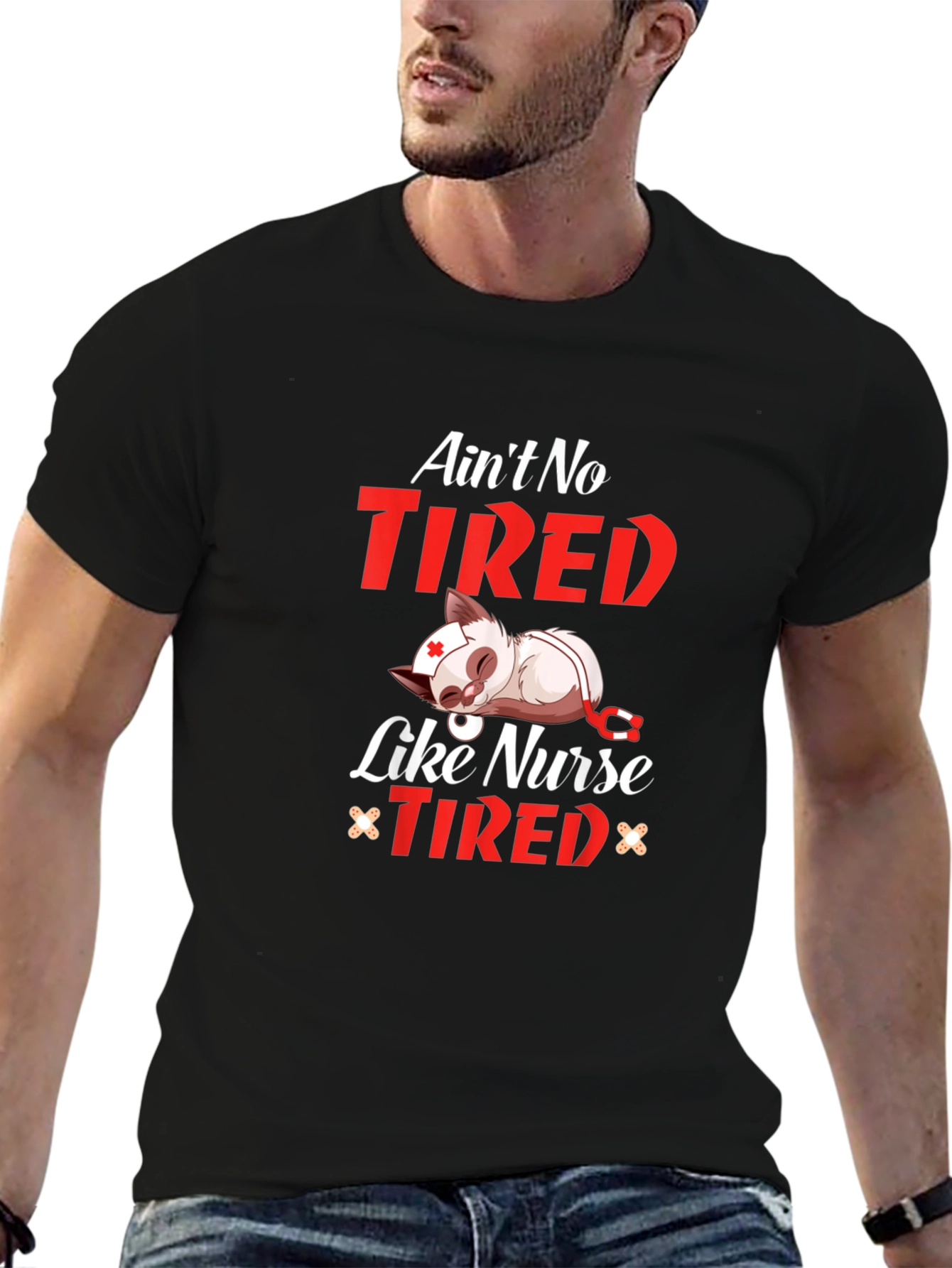 Aint No Tired Like Nurse Tired T-Shirt