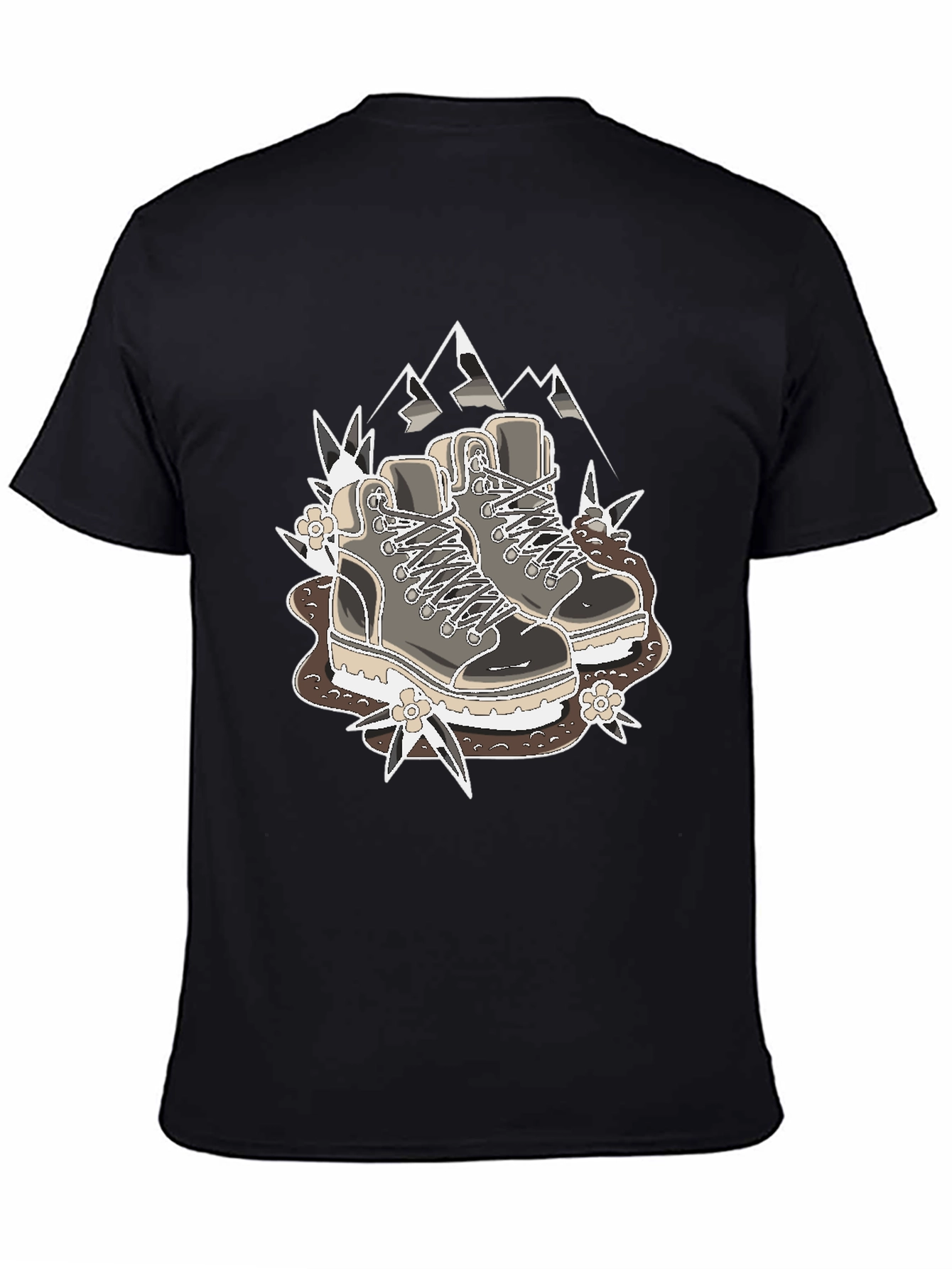 Hiking Boots Graphic T-Shirt - Outdoor Adventure Tee