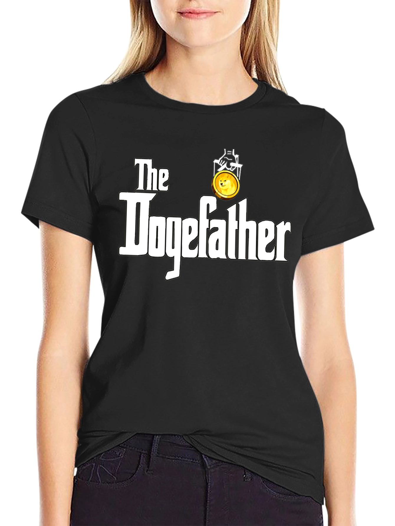 The Dogefather T-Shirt - Crypto Meme Shirt