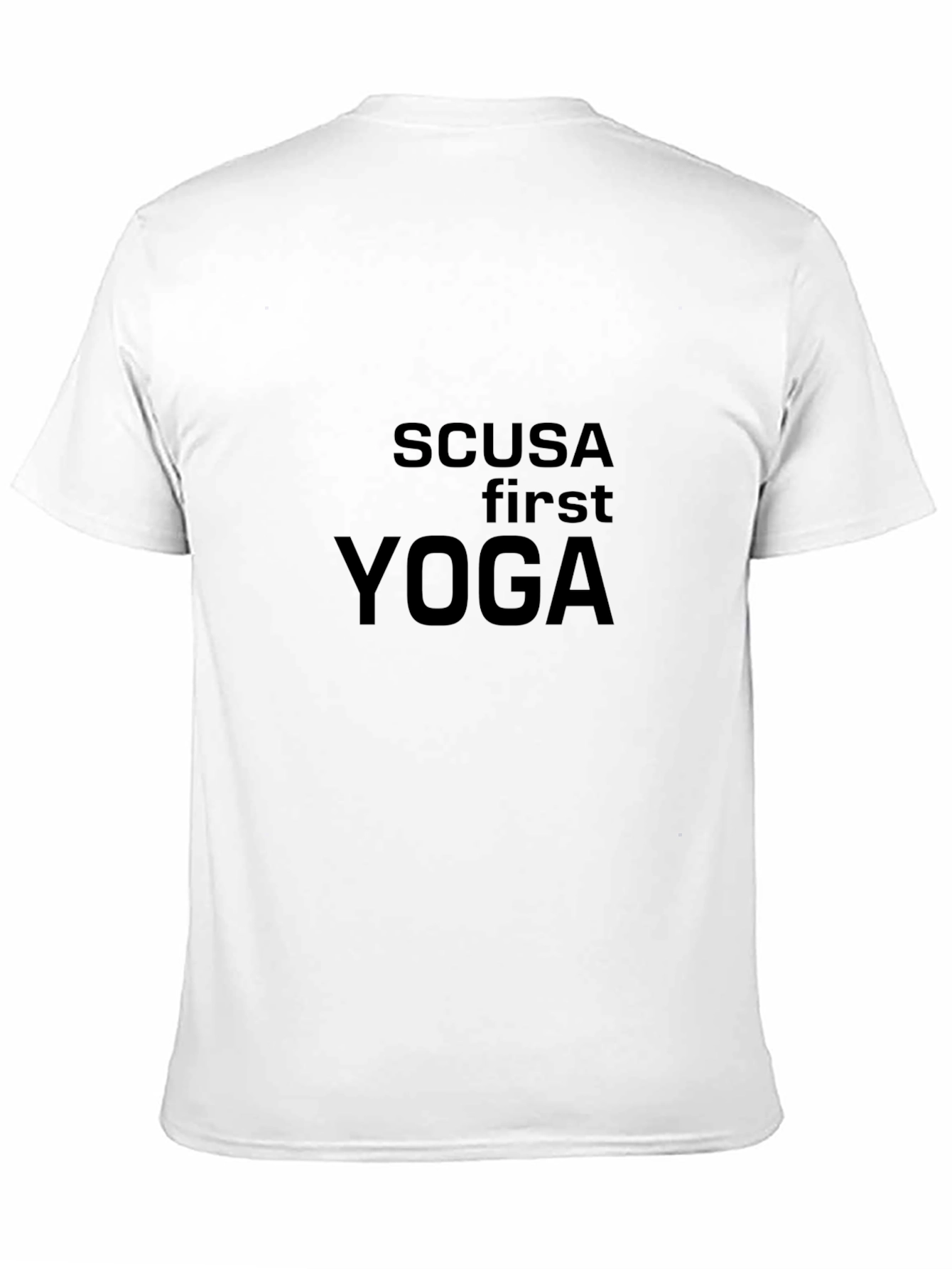 Yoga First T-Shirt | Funny Workout Tee