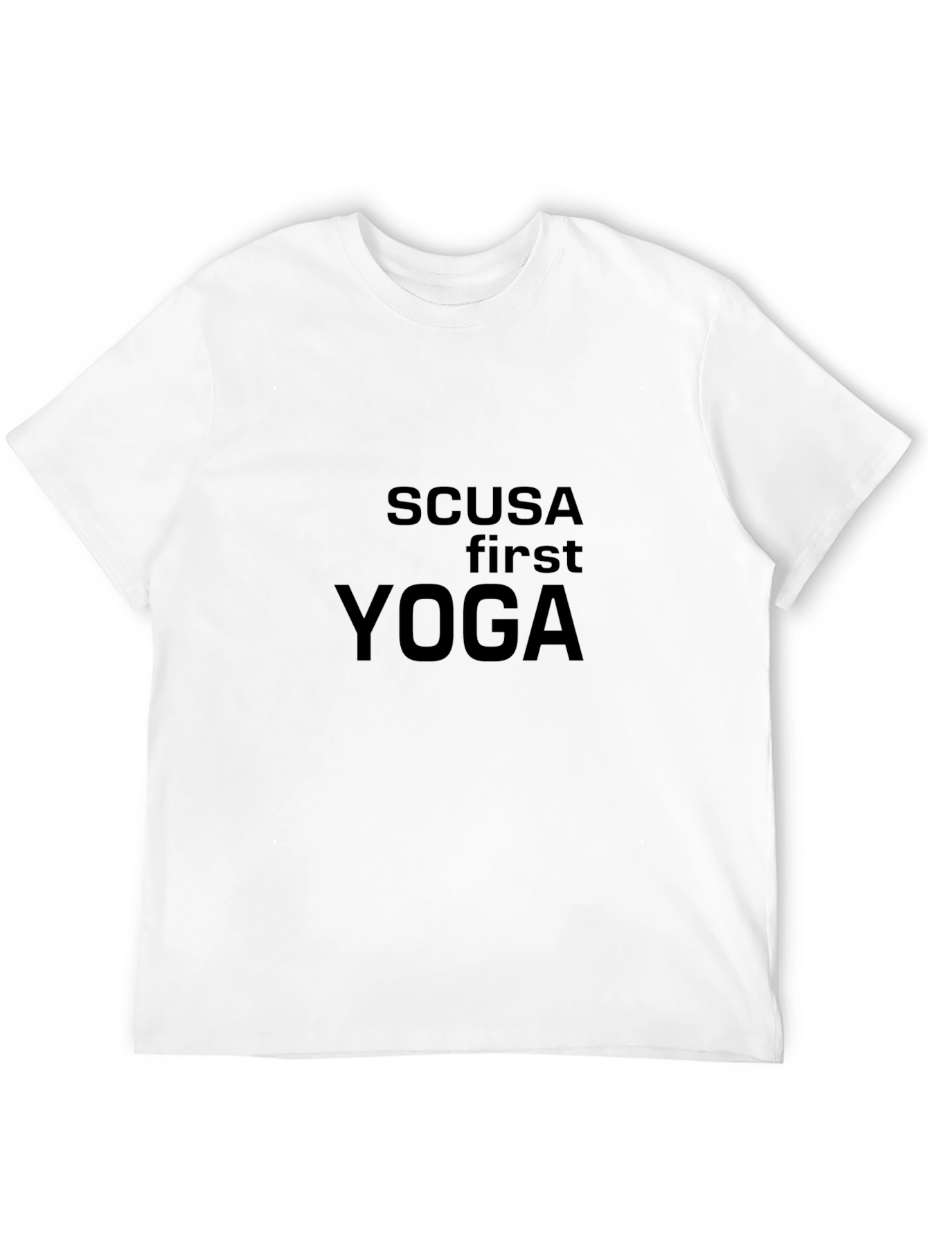 Yoga First T-Shirt | Funny Workout Tee