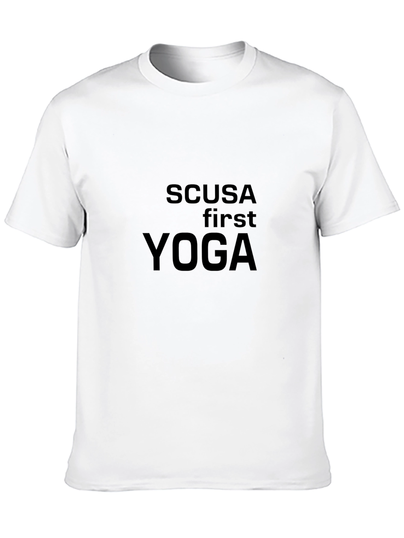 Yoga First T-Shirt | Funny Workout Tee