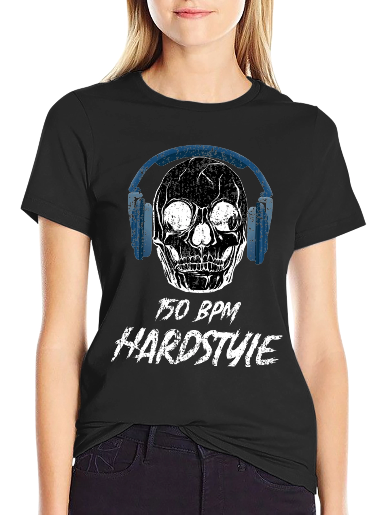 150 BPM Hardstyle Skull T-Shirt