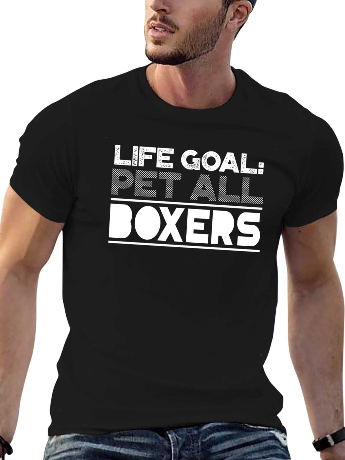 Life Goal Pet All Boxers T-Shirt
