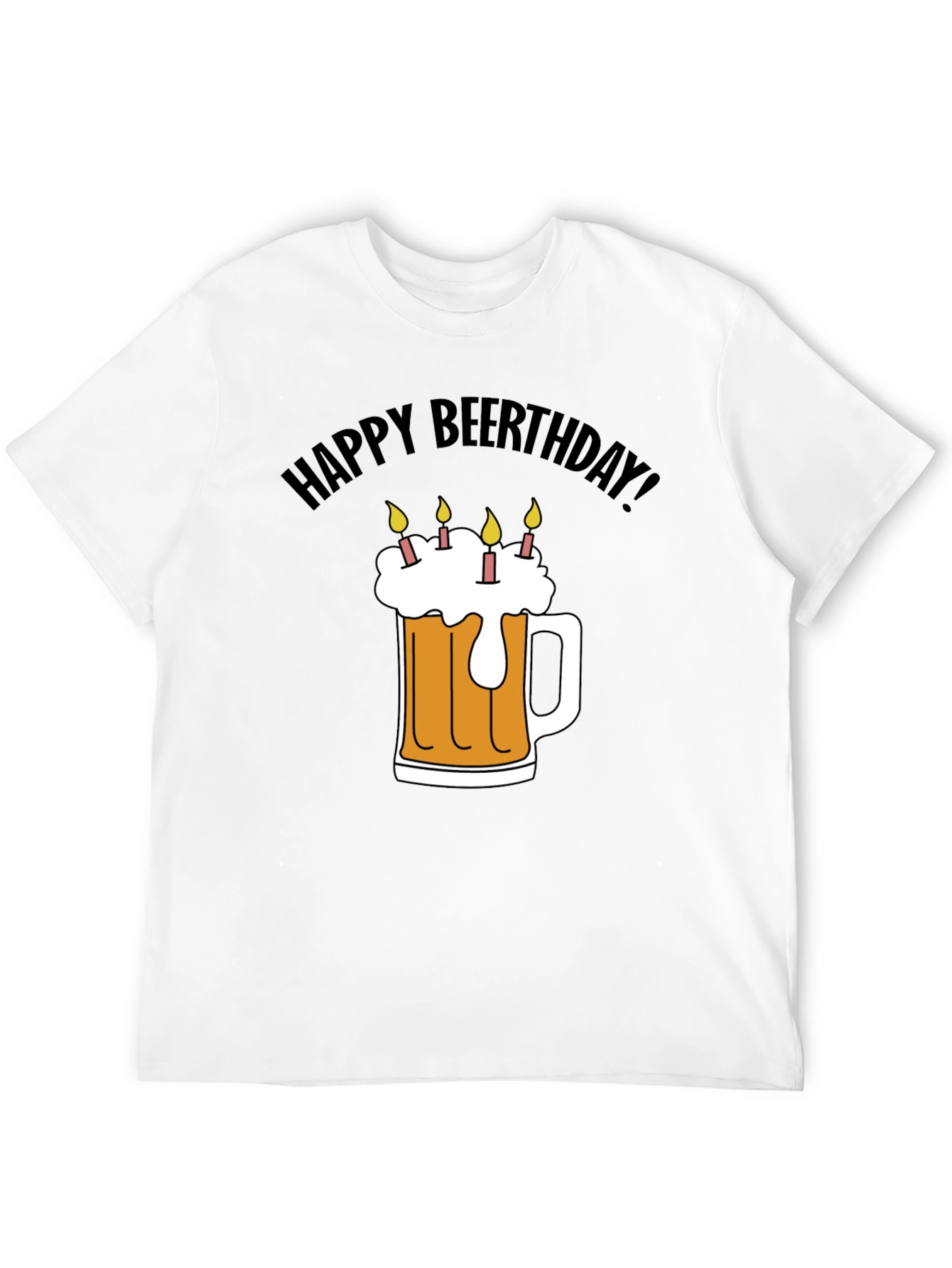 Happy Beerthday Graphic Tee