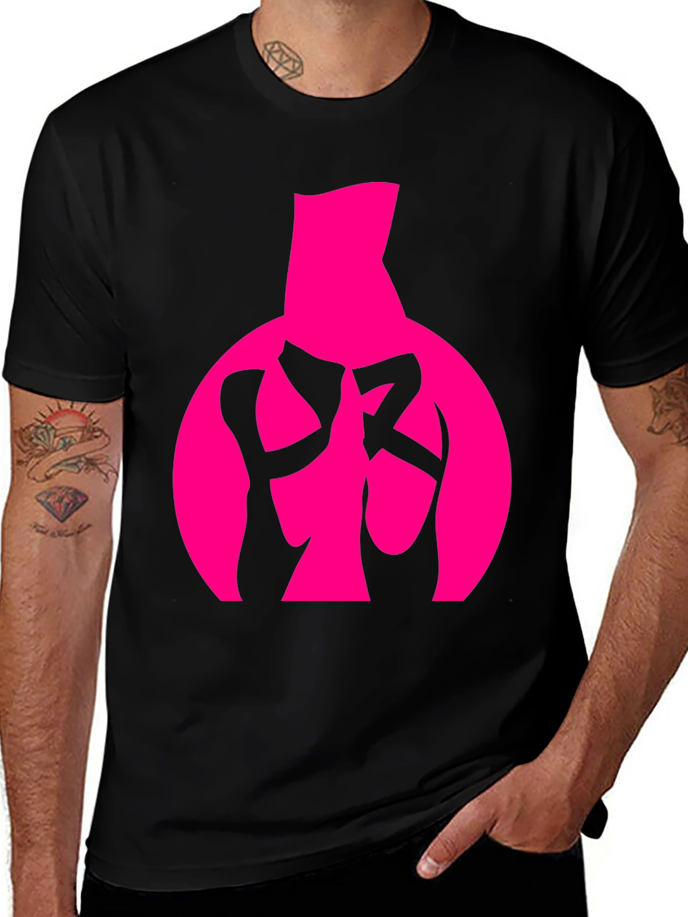 Ballet Shoes Graphic Tee - Black