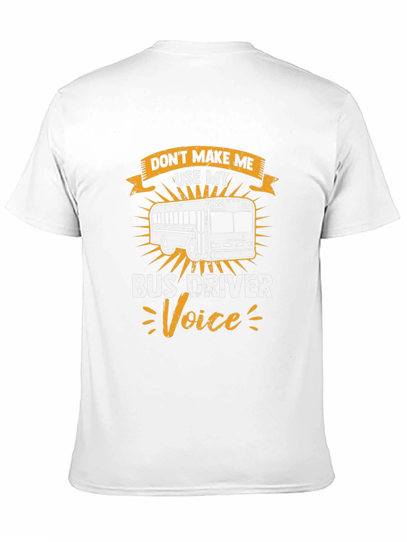 Bus Driver Voice T-Shirt - Black