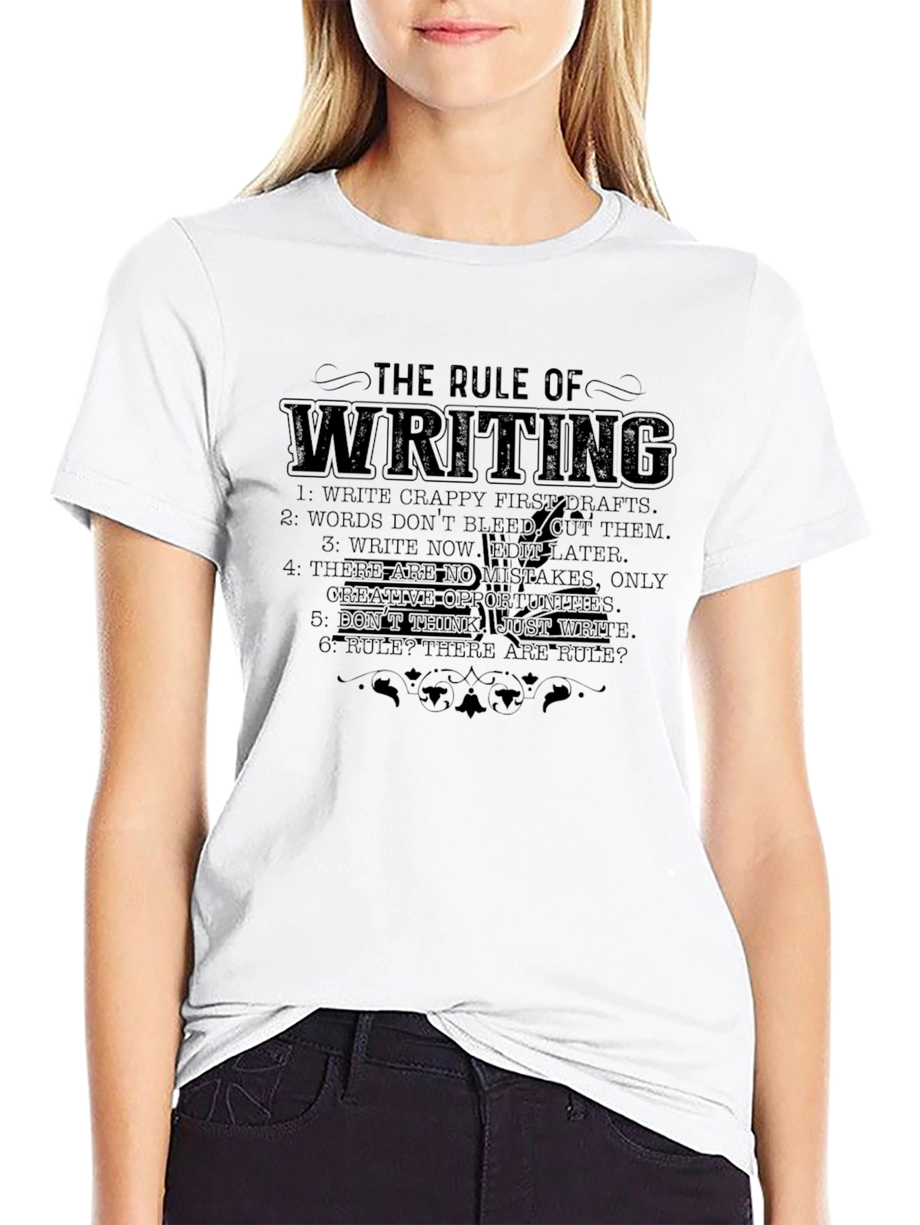 The Rule of Writing Graphic Tee