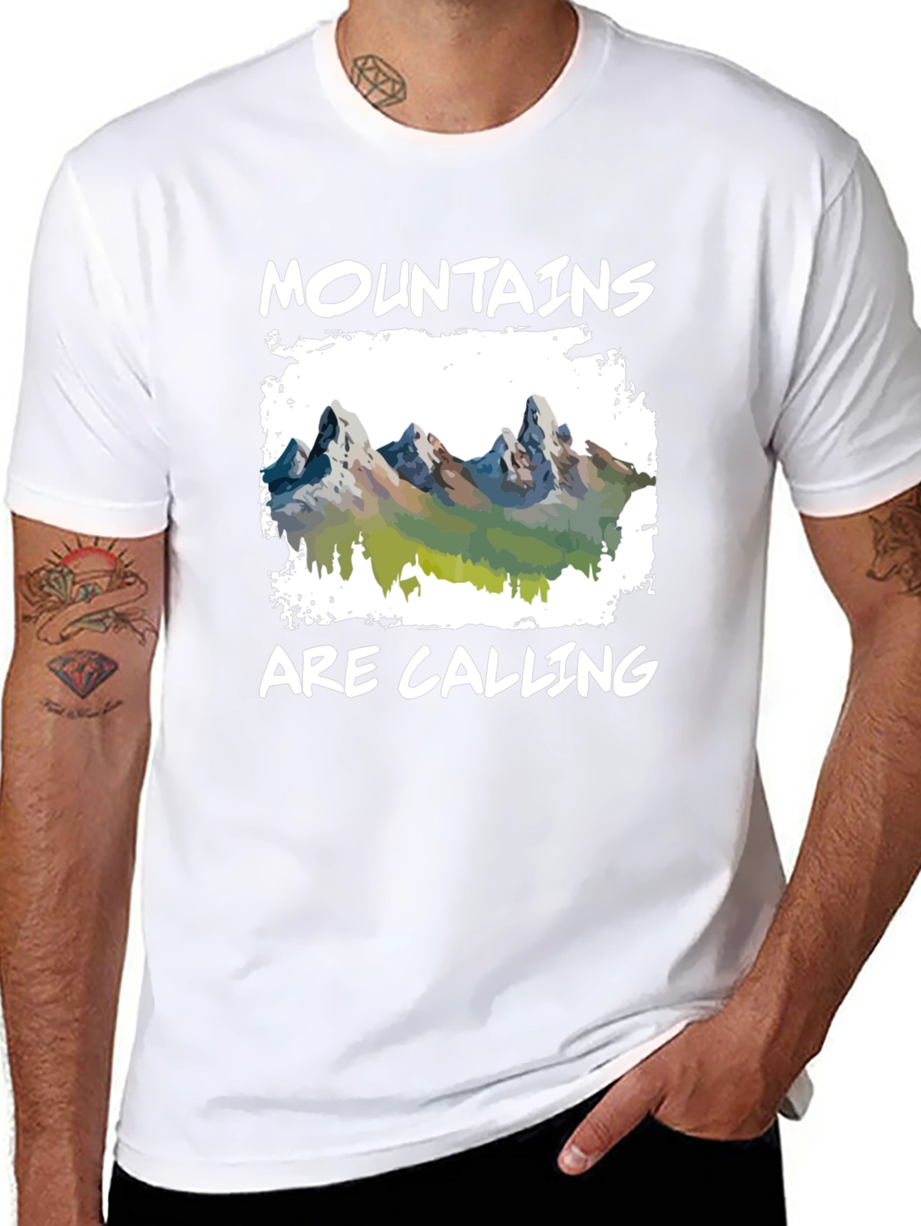 Mountains Are Calling Graphic Tee