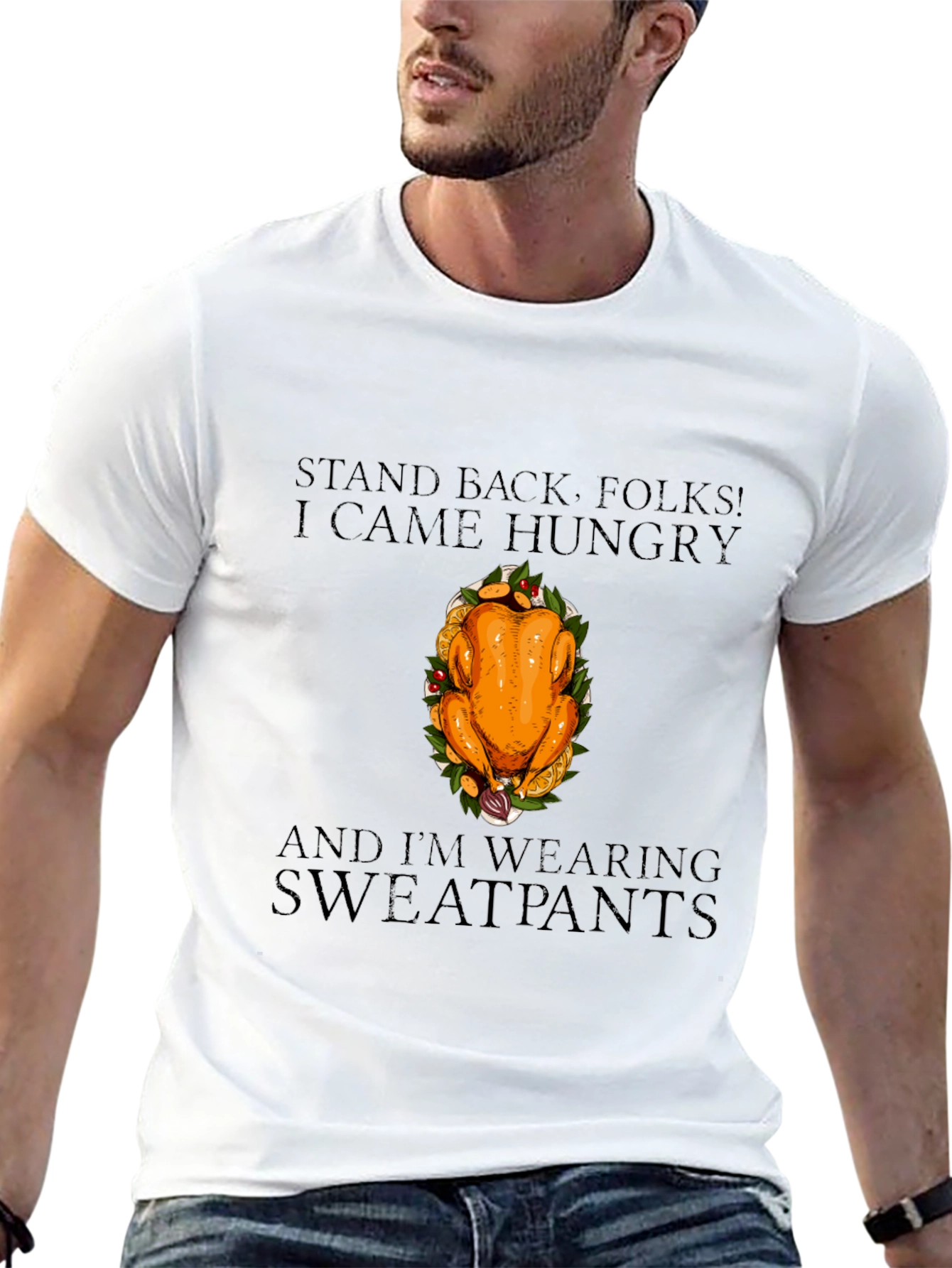 Hungry Turkey Sweatpants T-Shirt