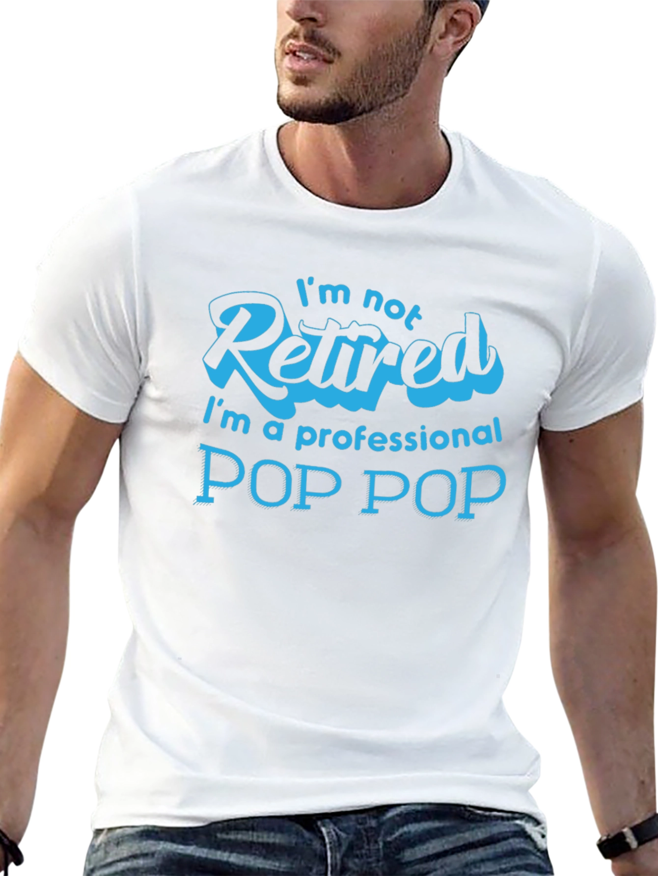 Professional Pop Pop T-Shirt - Funny Grandpa Tee