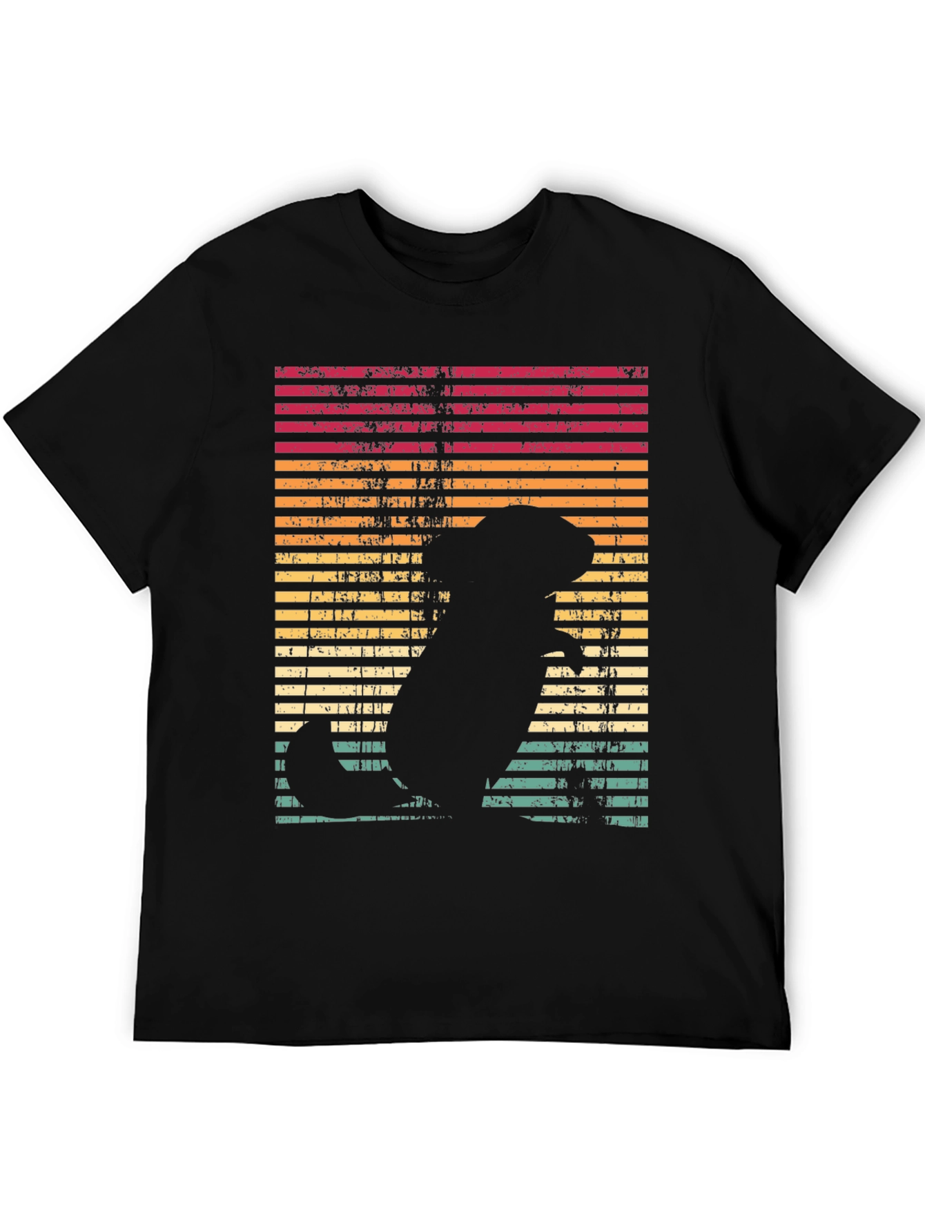 Retro Dog Silhouette T-Shirt