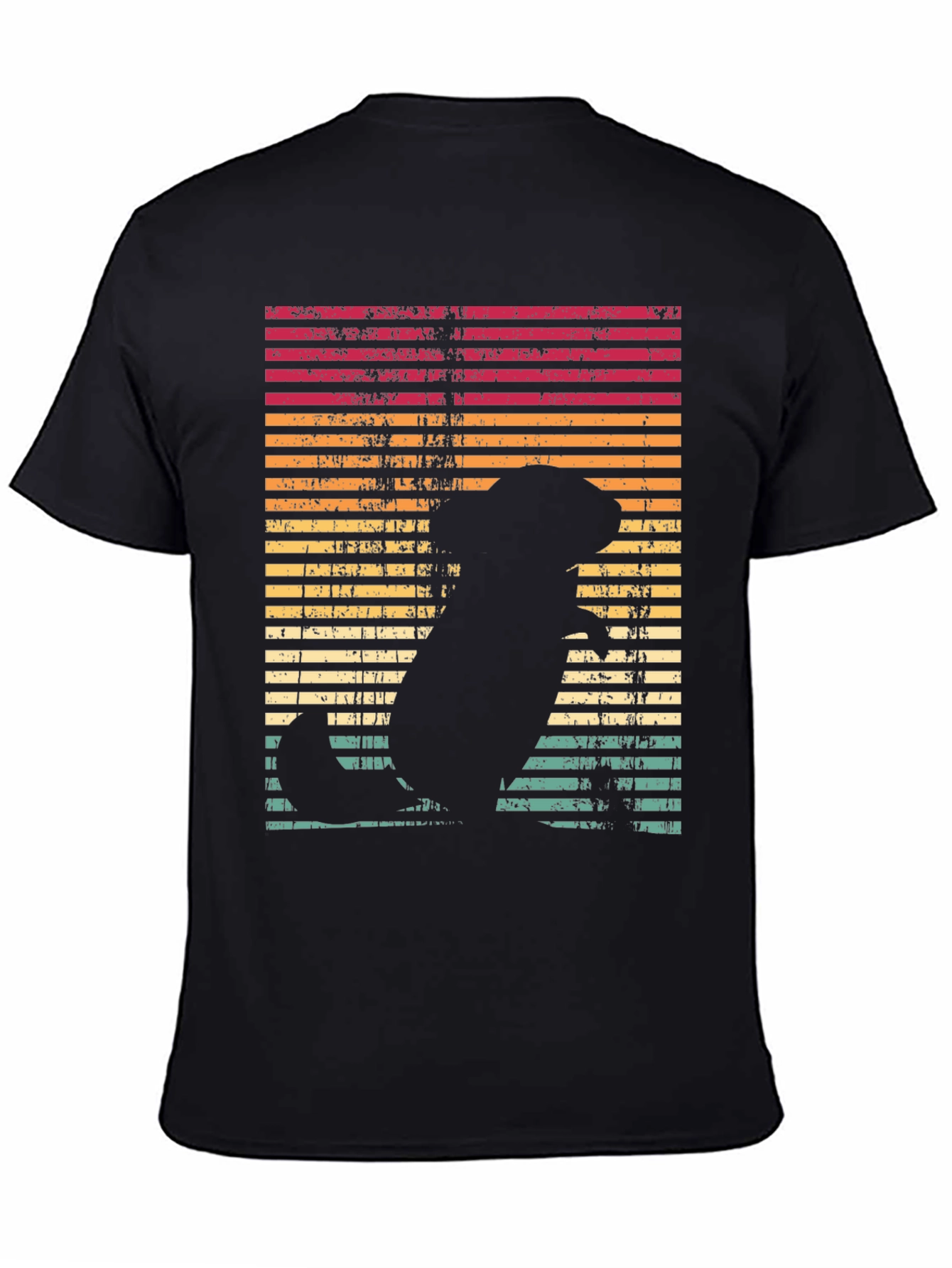 Retro Dog Silhouette T-Shirt