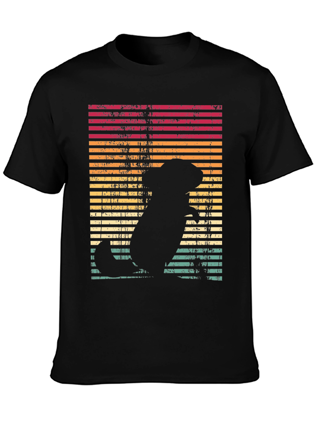 Retro Dog Silhouette T-Shirt