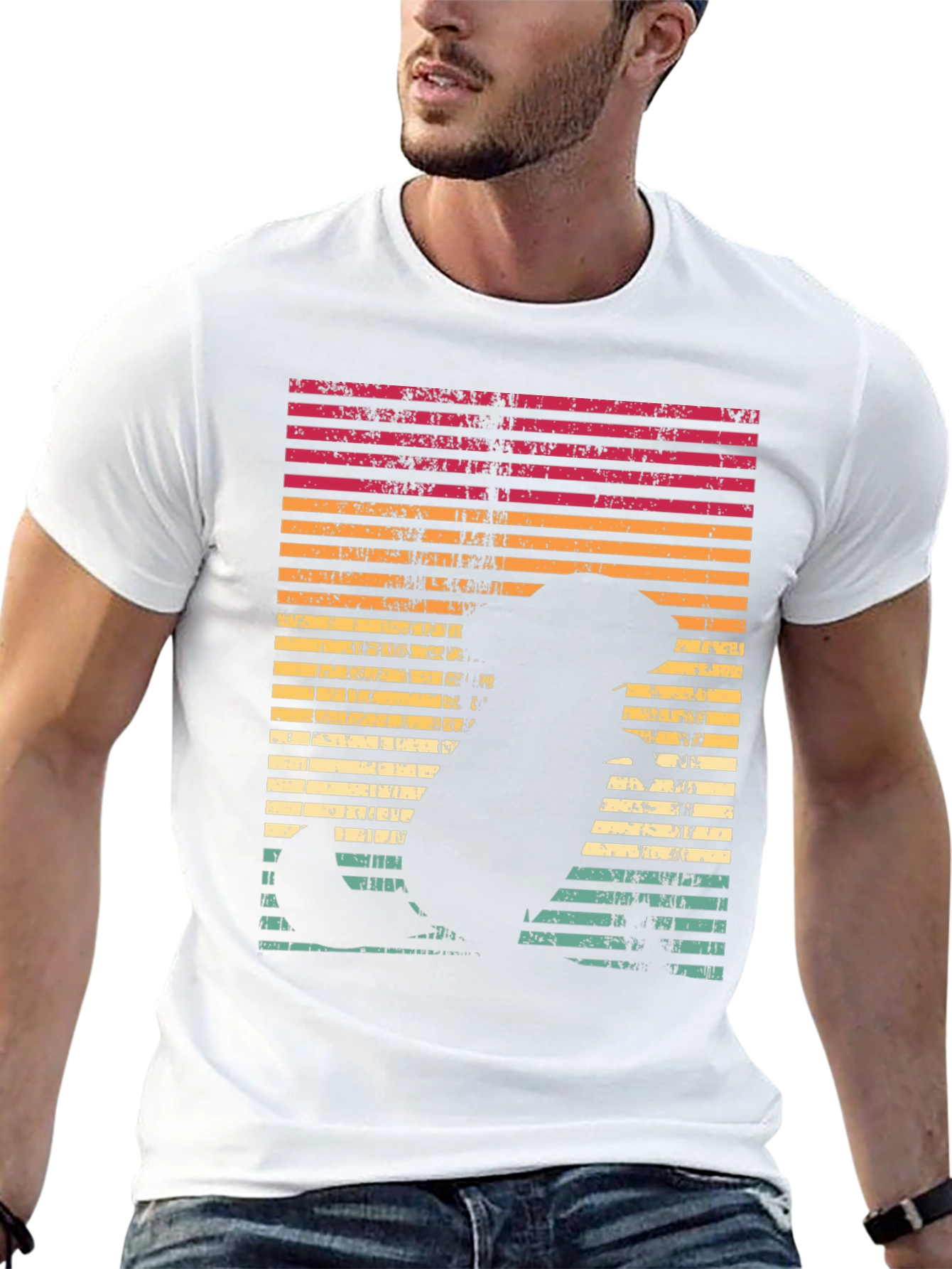 Retro Dog Silhouette T-Shirt