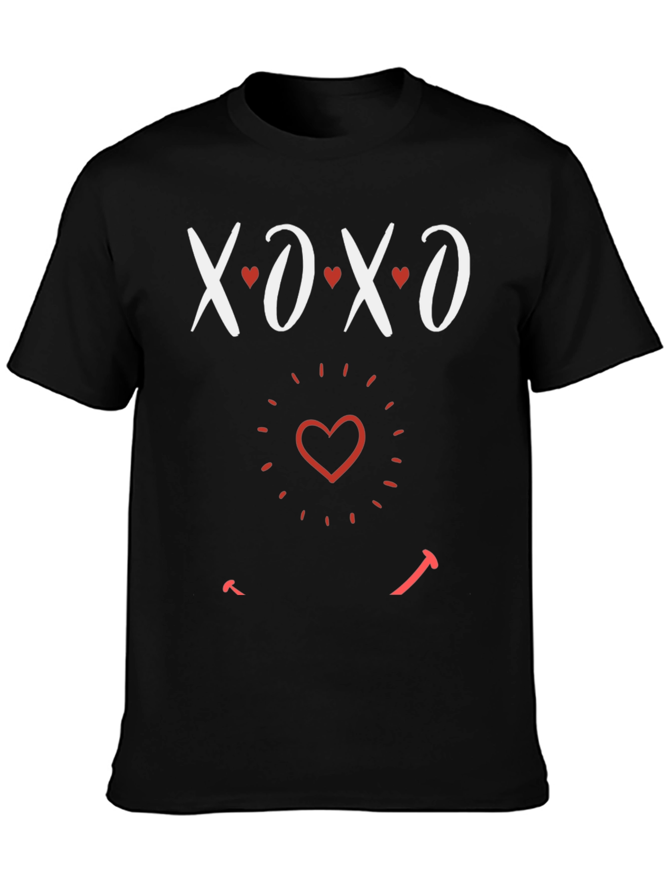 XOXO Valentines Day Graphic T-Shirt