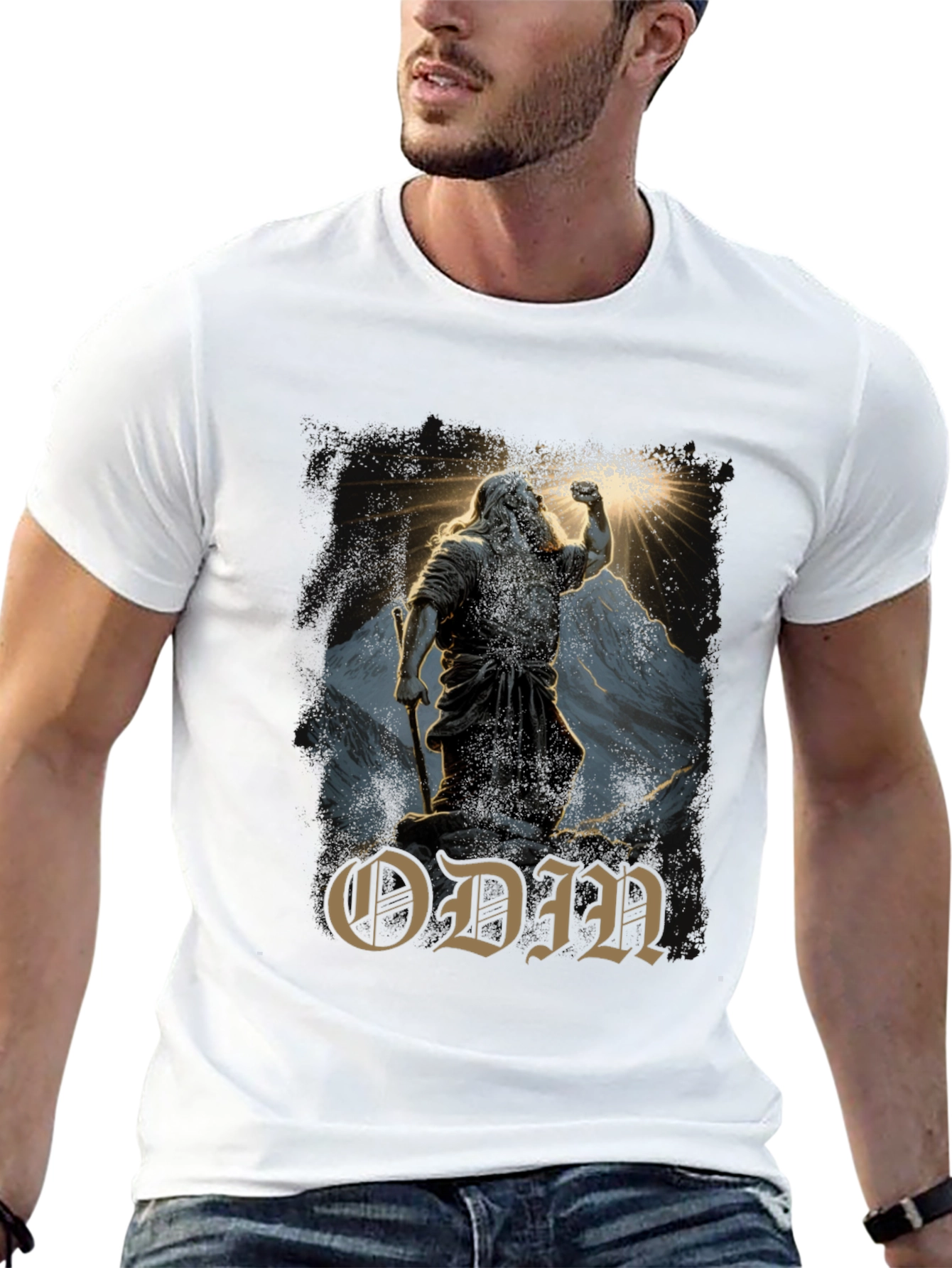 Odin T-Shirt: Viking Norse Mythology Graphic Tee