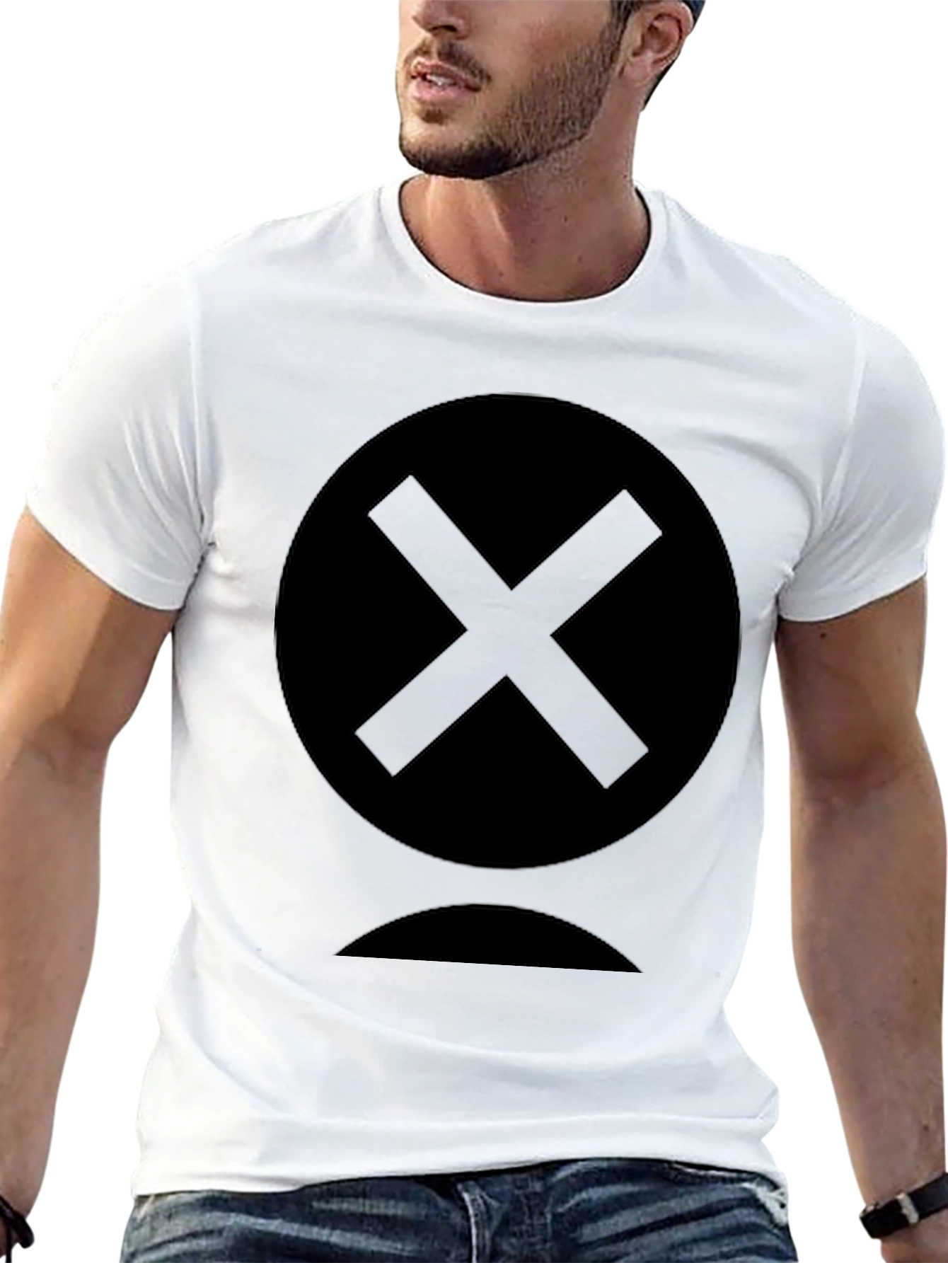 Abstract Symbol Black T-Shirt