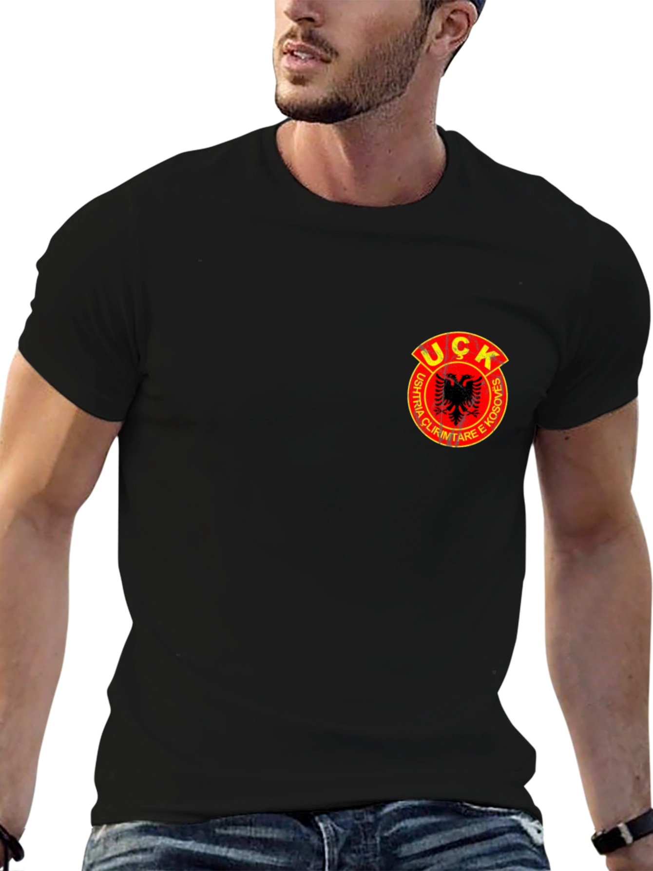 UCK Kosovo Albanian Eagle T-Shirt