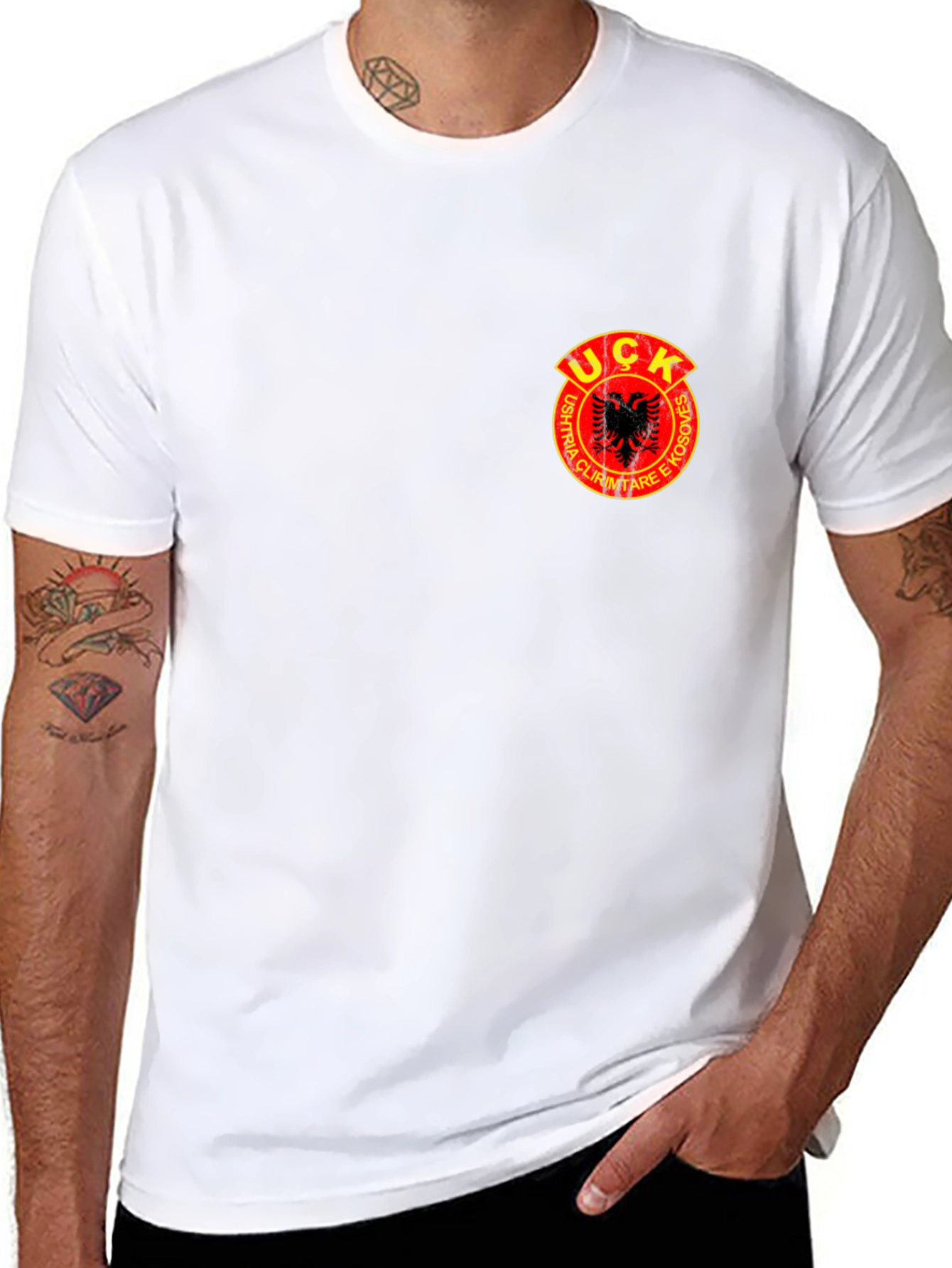 UCK Kosovo Albanian Eagle T-Shirt