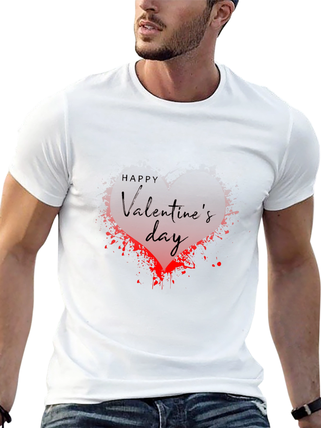 Valentines Day T-Shirt - Heart Design